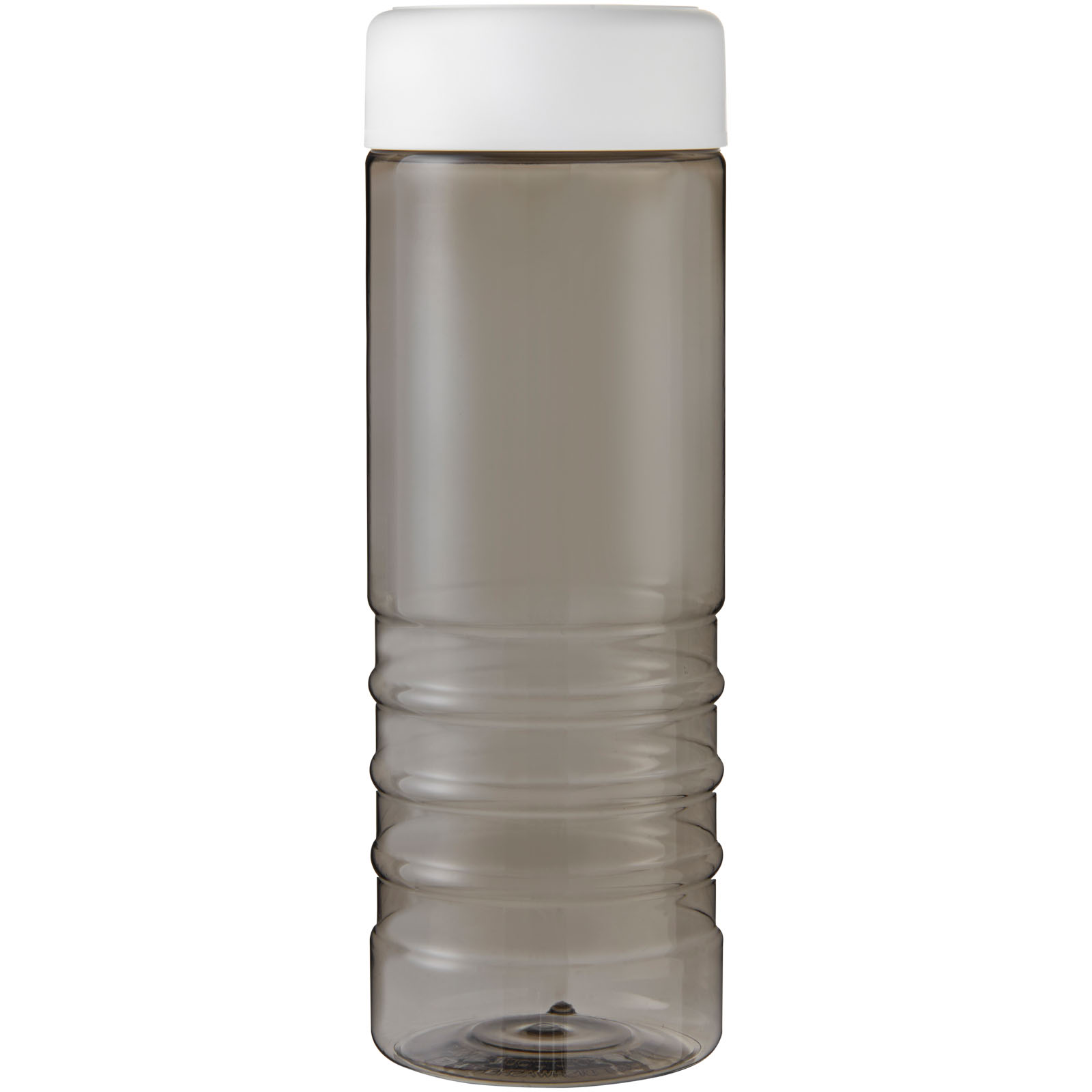 H2O Active® Eco Treble 750 ml Sportflasche mit Drehdeckel kohle, weiss