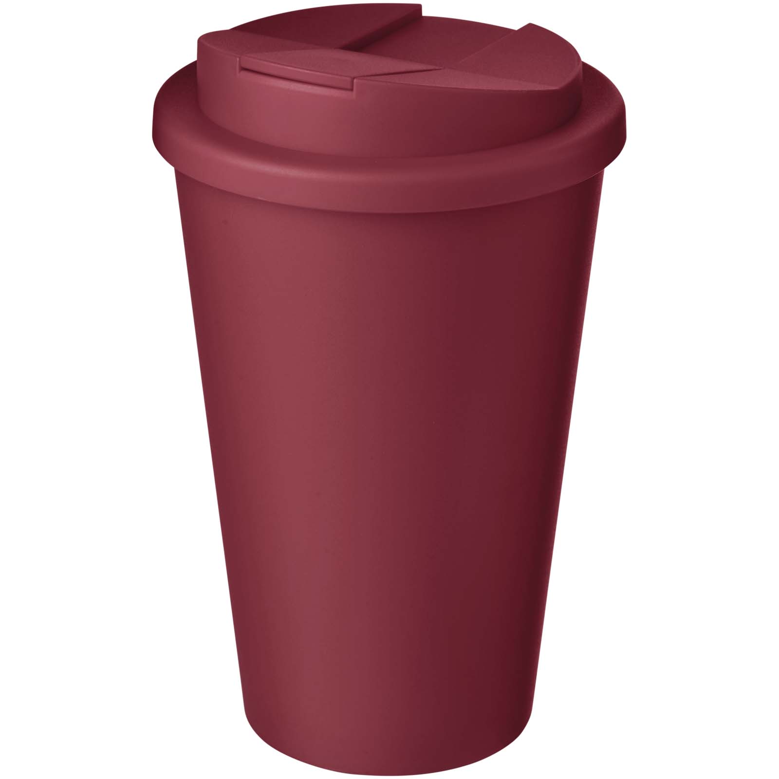 Americano® POP 350 ml isolierter Trinkbecher mit auslaufsicherem Deckel bordeaux