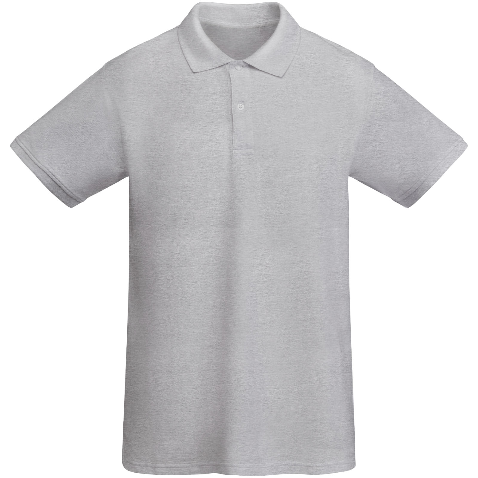Prince 210 g/m² Poloshirt aus Bio-Baumwolle für Herren marl grau