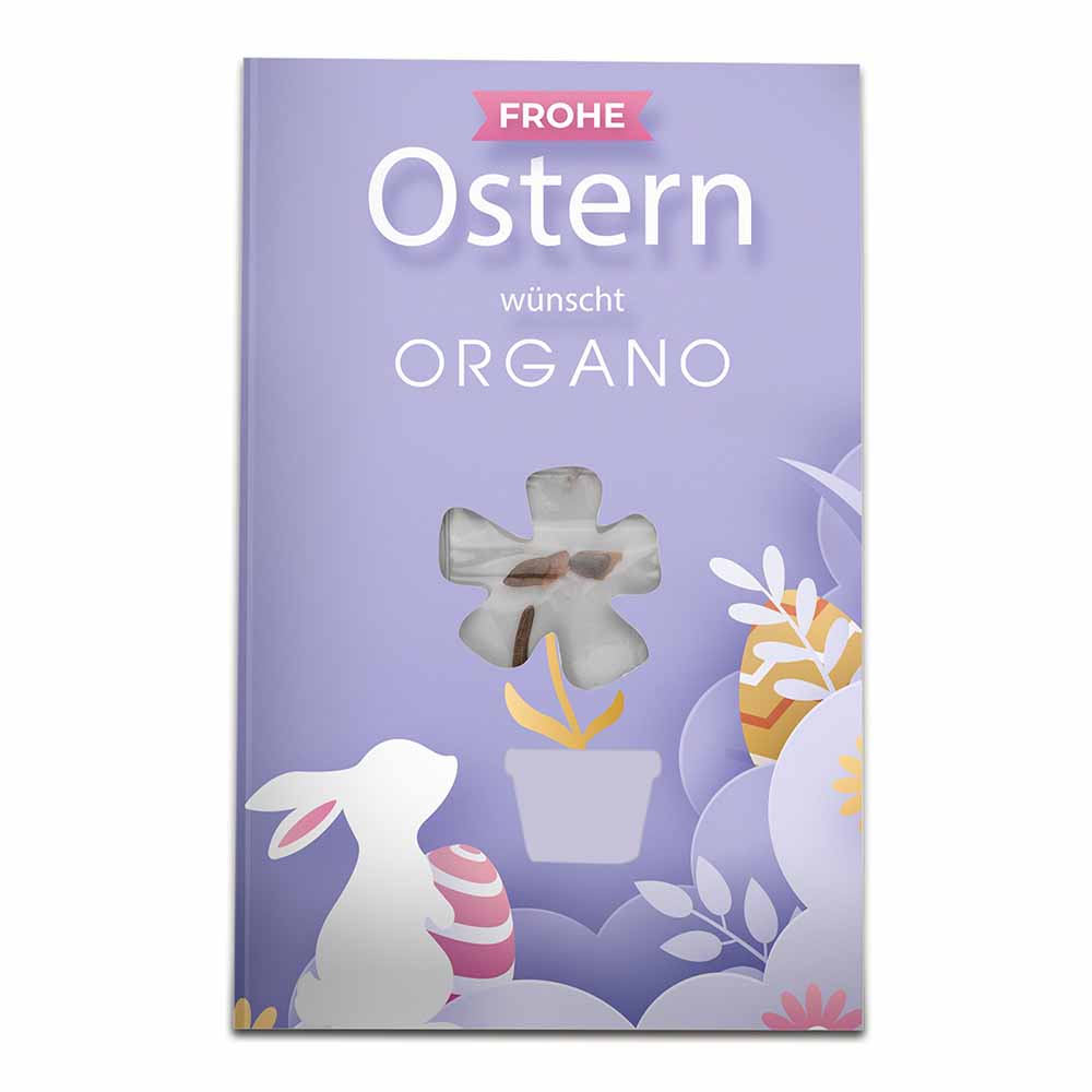 Samen-Karte-Mini Blume - Ostern