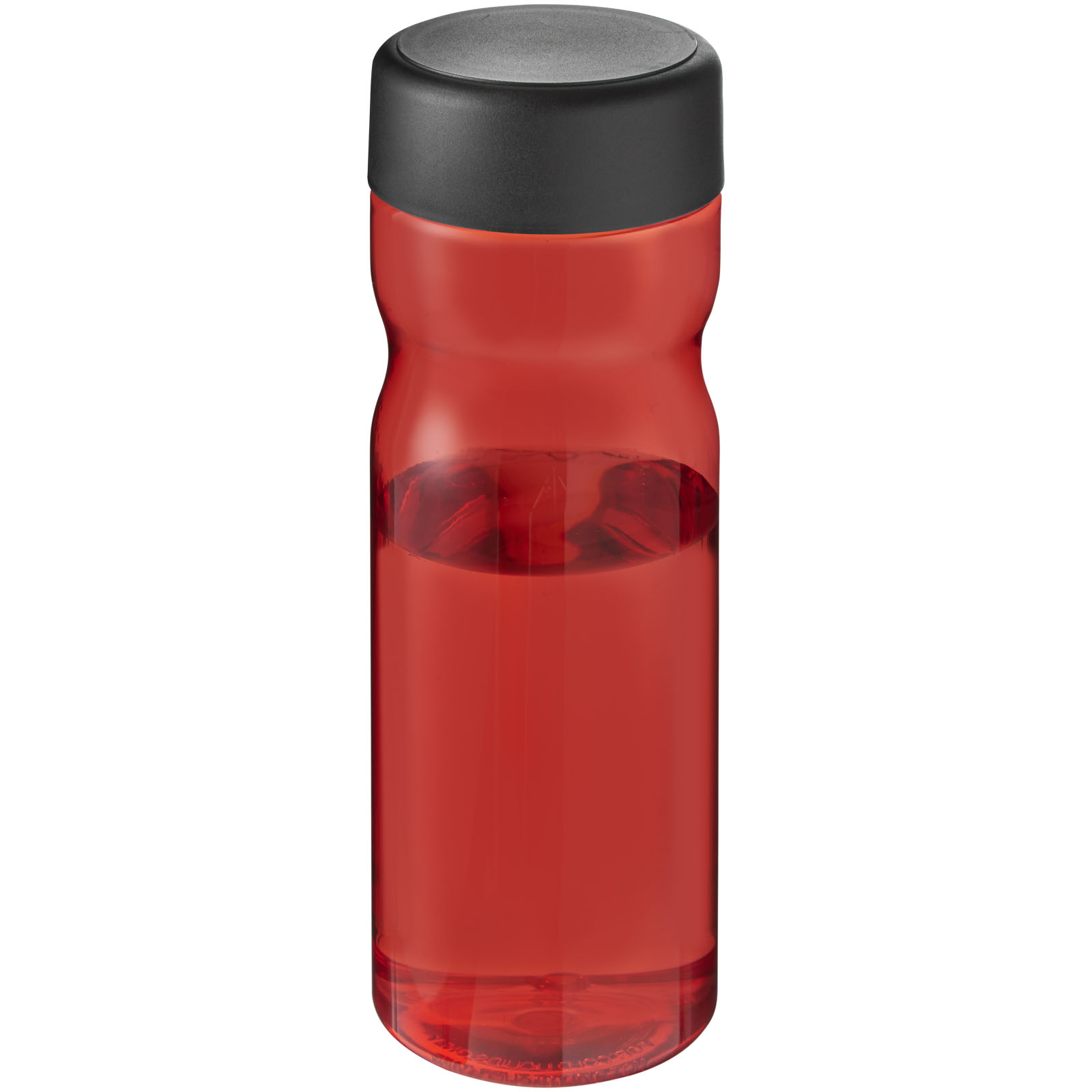 H2O Active® Base Tritan™ 650-ml-Sportflasche mit Drehdeckel rot, schwarz