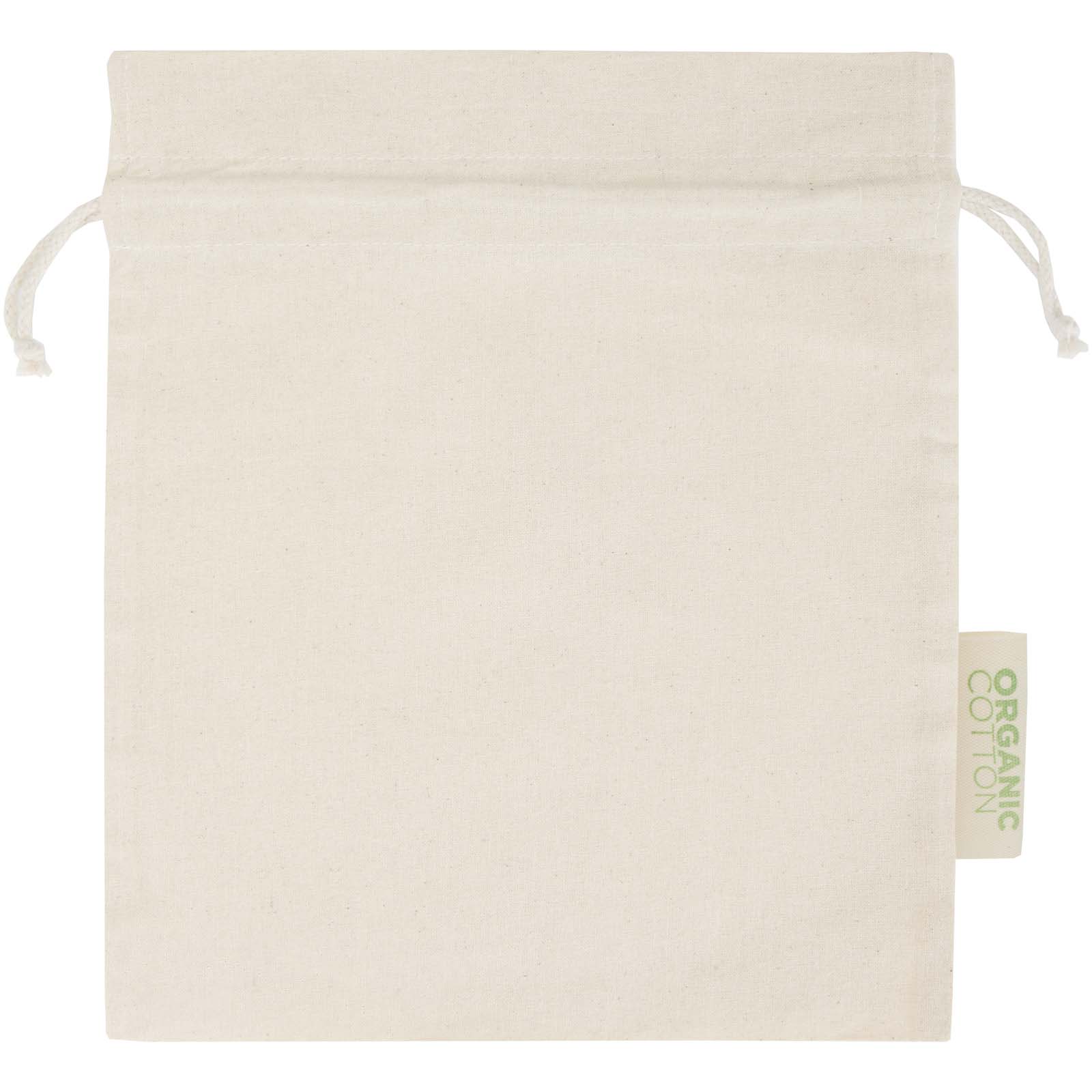 Odisha 140 g/m² OCS Bio Zuziehbeutel – 30 × 25 cm natur