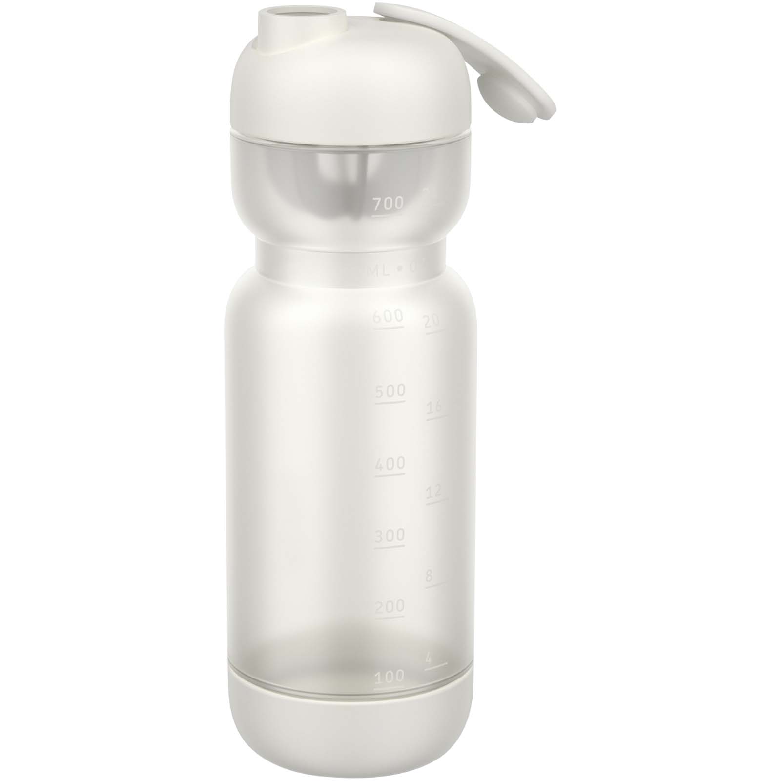 Mepal Shaker 800 ml Sportflasche weiss