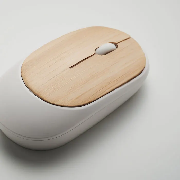 Optische Mouse  Bambus