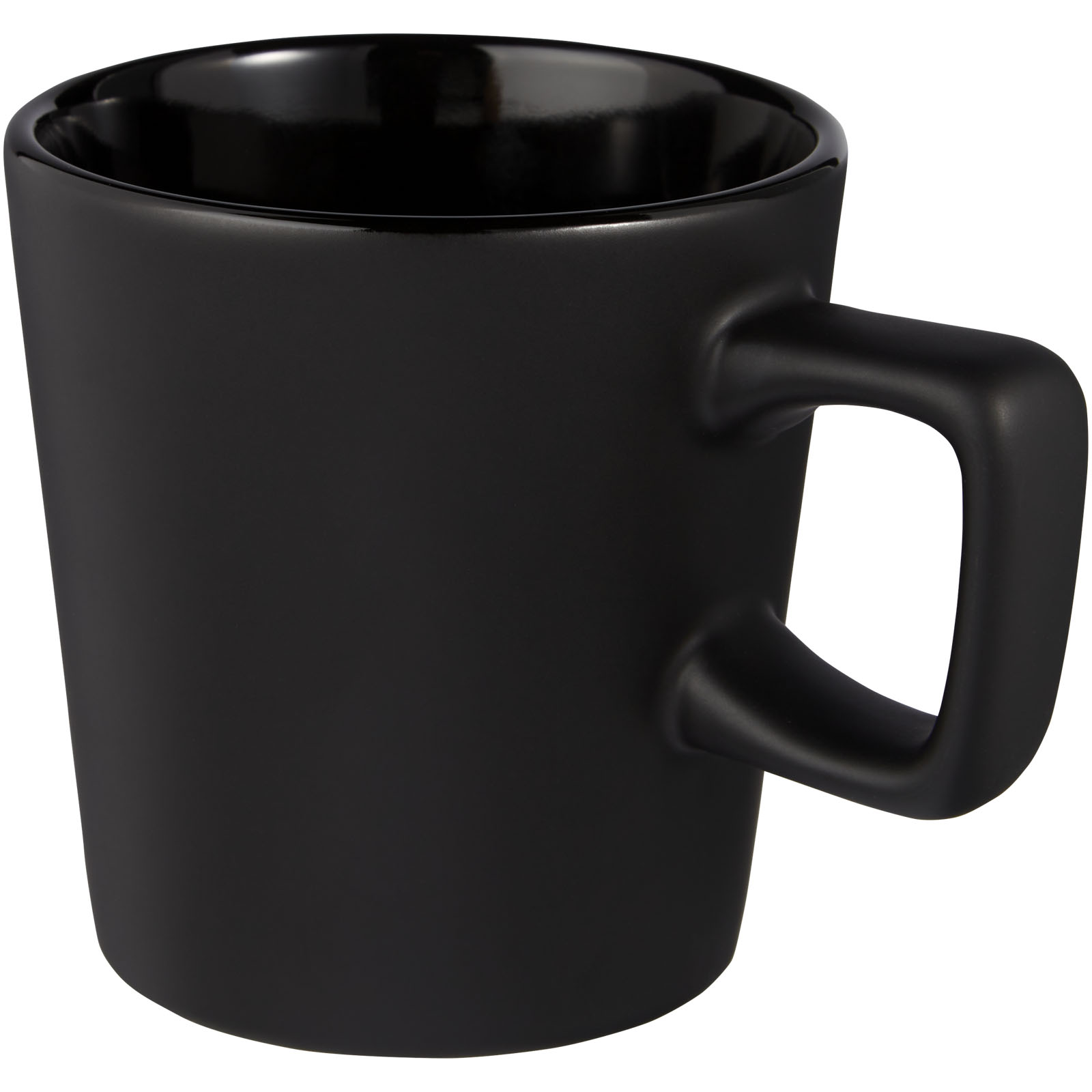 Ross 280 ml Keramiktasse mattschwarz