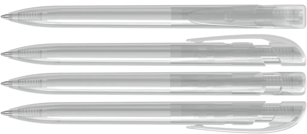 YES transparent Druckkugelschreiber