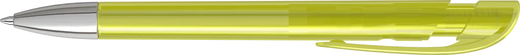 YES transparent SI Druckkugelschreiber