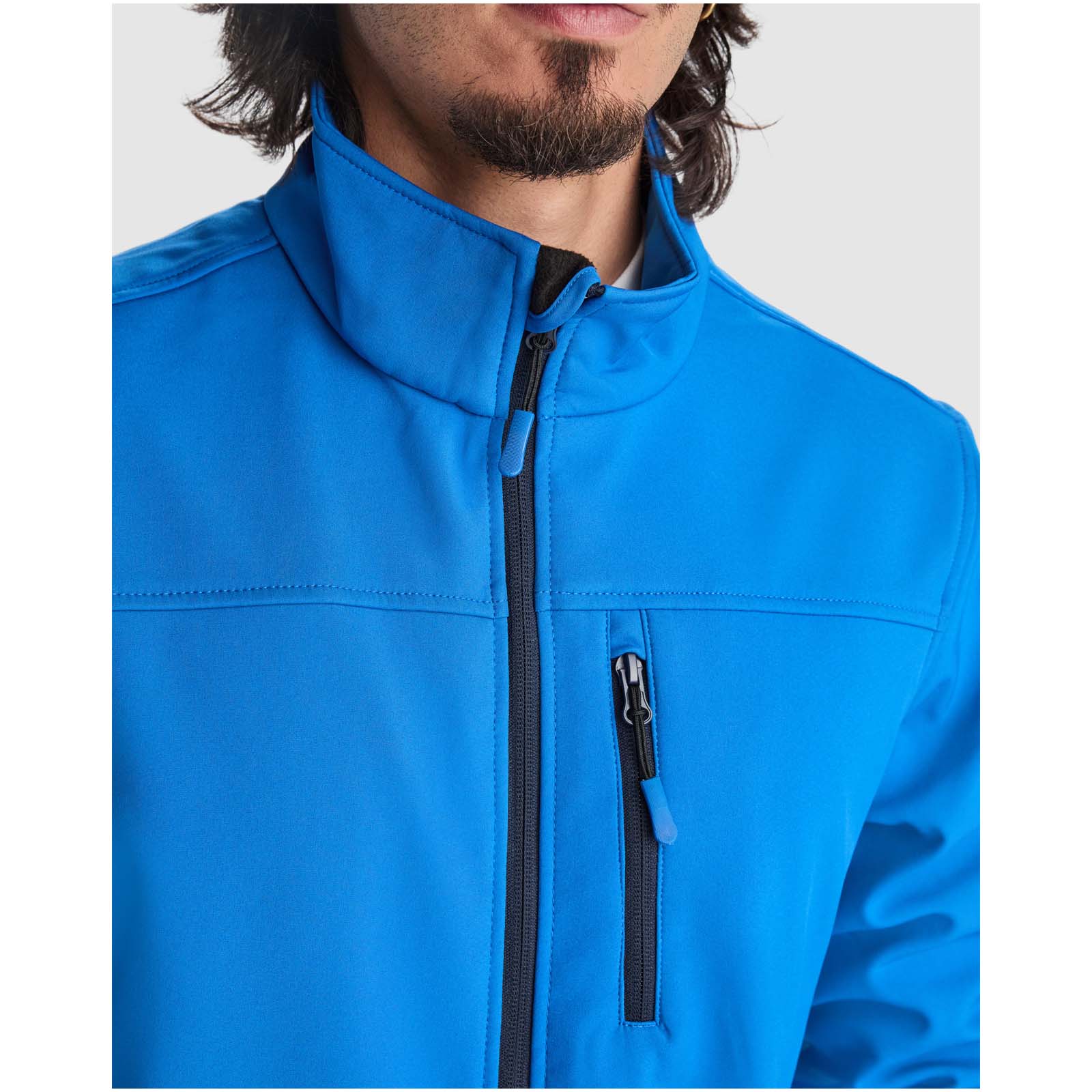 Antartida Softshelljacke für Herren perlweiß