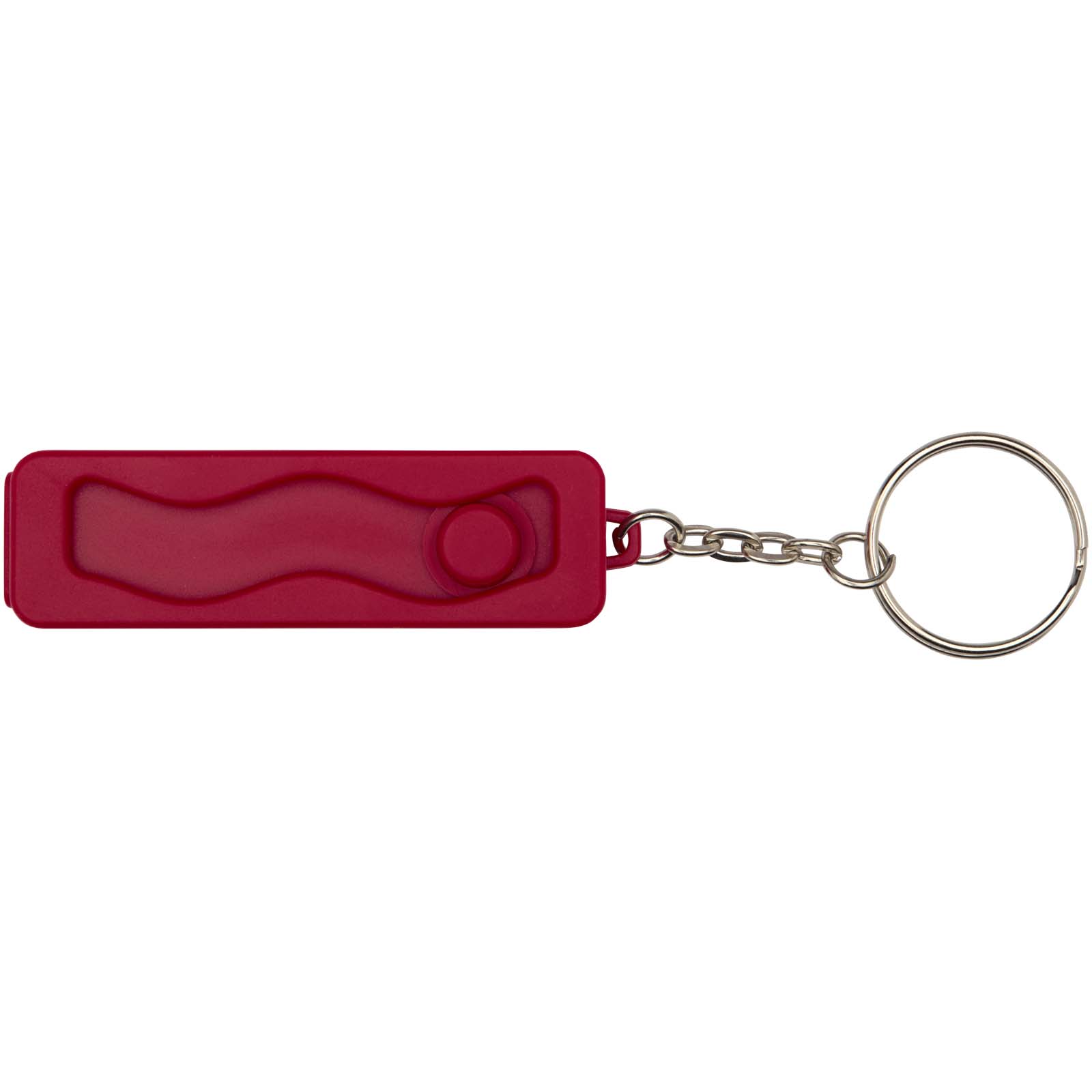 Aggia Smartphonehalterung aus recyceltem Kunststoff mit Fidget-Toy rot