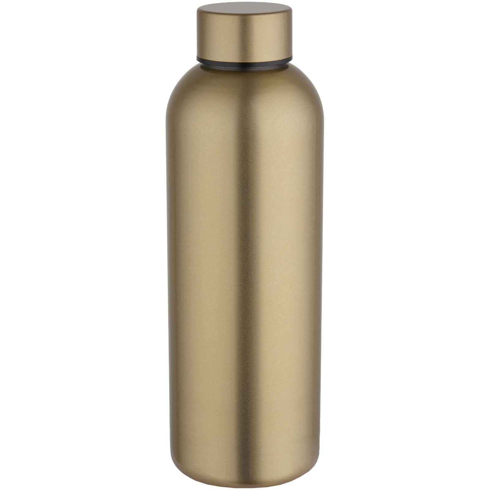Spring 750 ml RCS-zertifizierte einwandige Trinkflasche aus recyceltem Edelstahl gold
