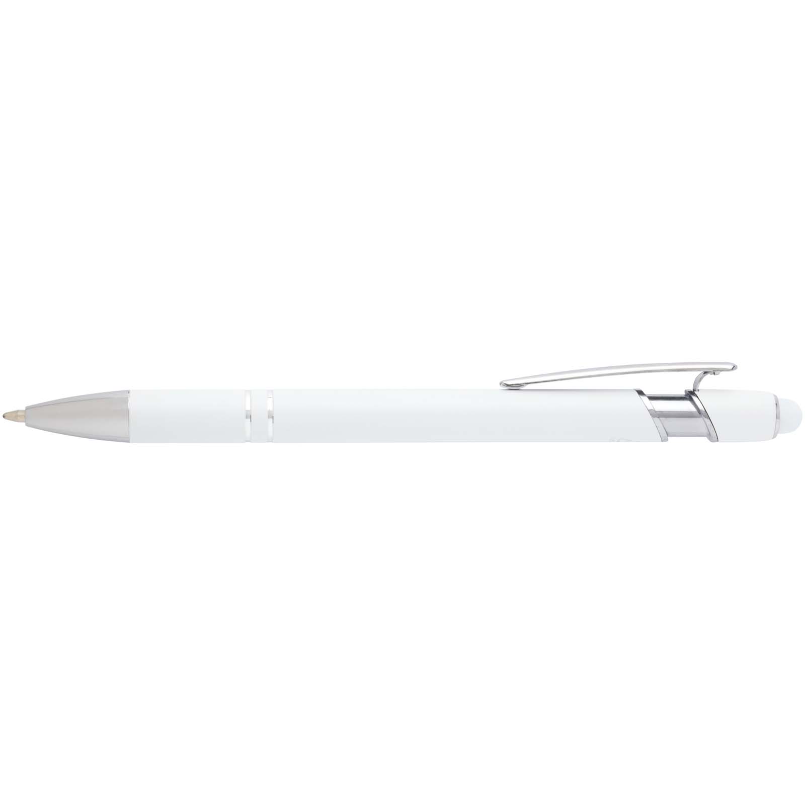 Kish Kugelschreiber mit silbernem Finish weiss