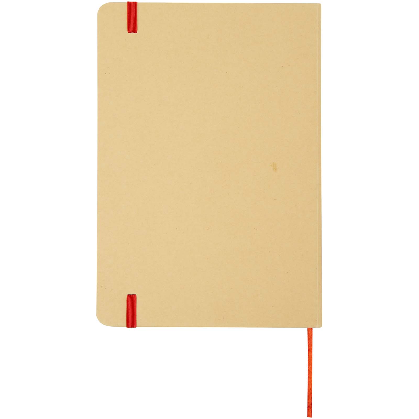 Nelida A5 Hardcover Notizbuch aus recyceltem Karton rot