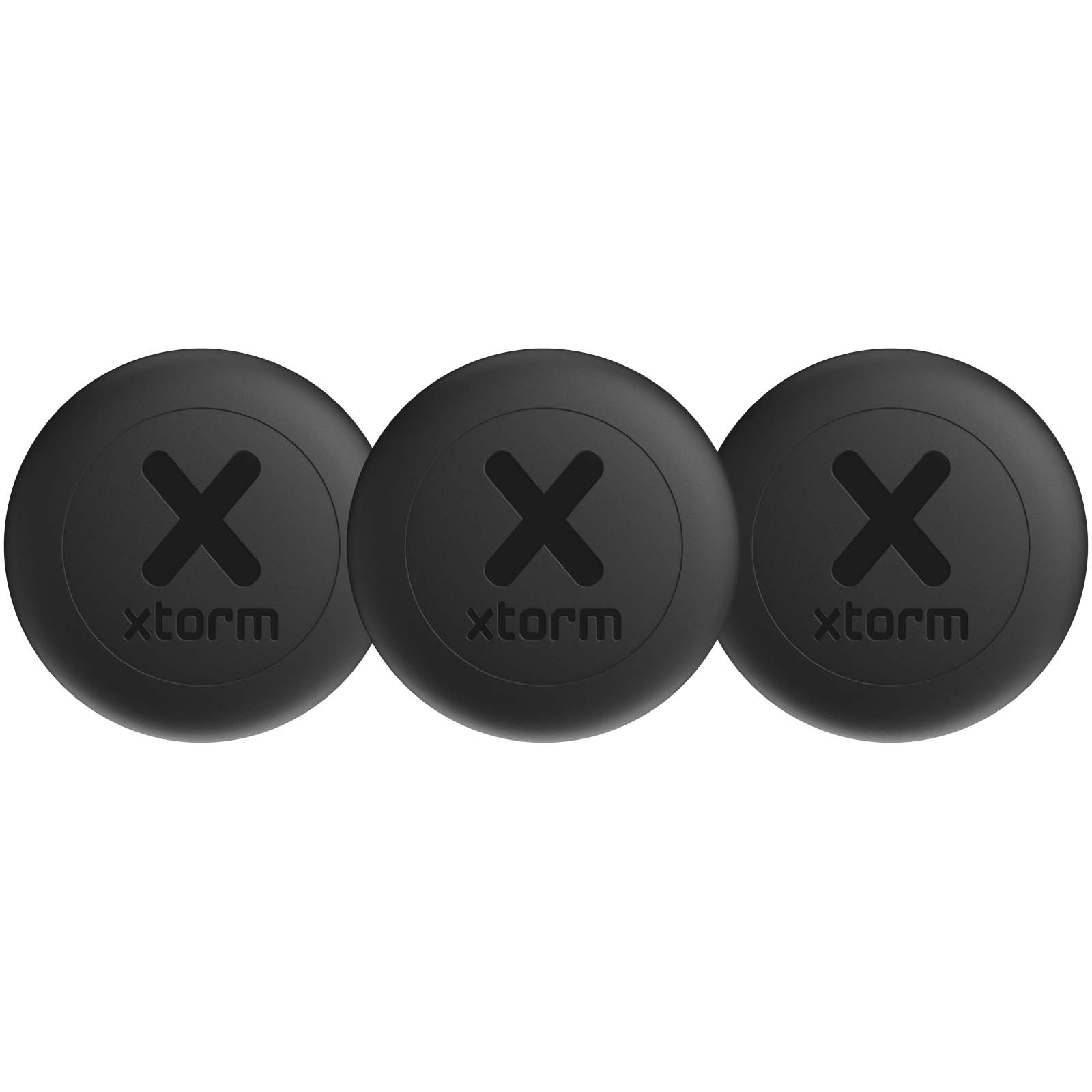 Xtorm XTAG2GA wasserfeste Reise-Smart-Tags, 3er Set kohle