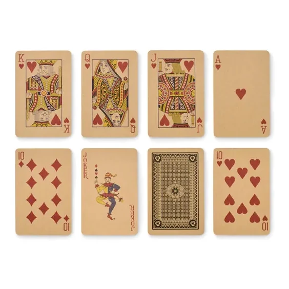 Domino- und Spielkarten-Set