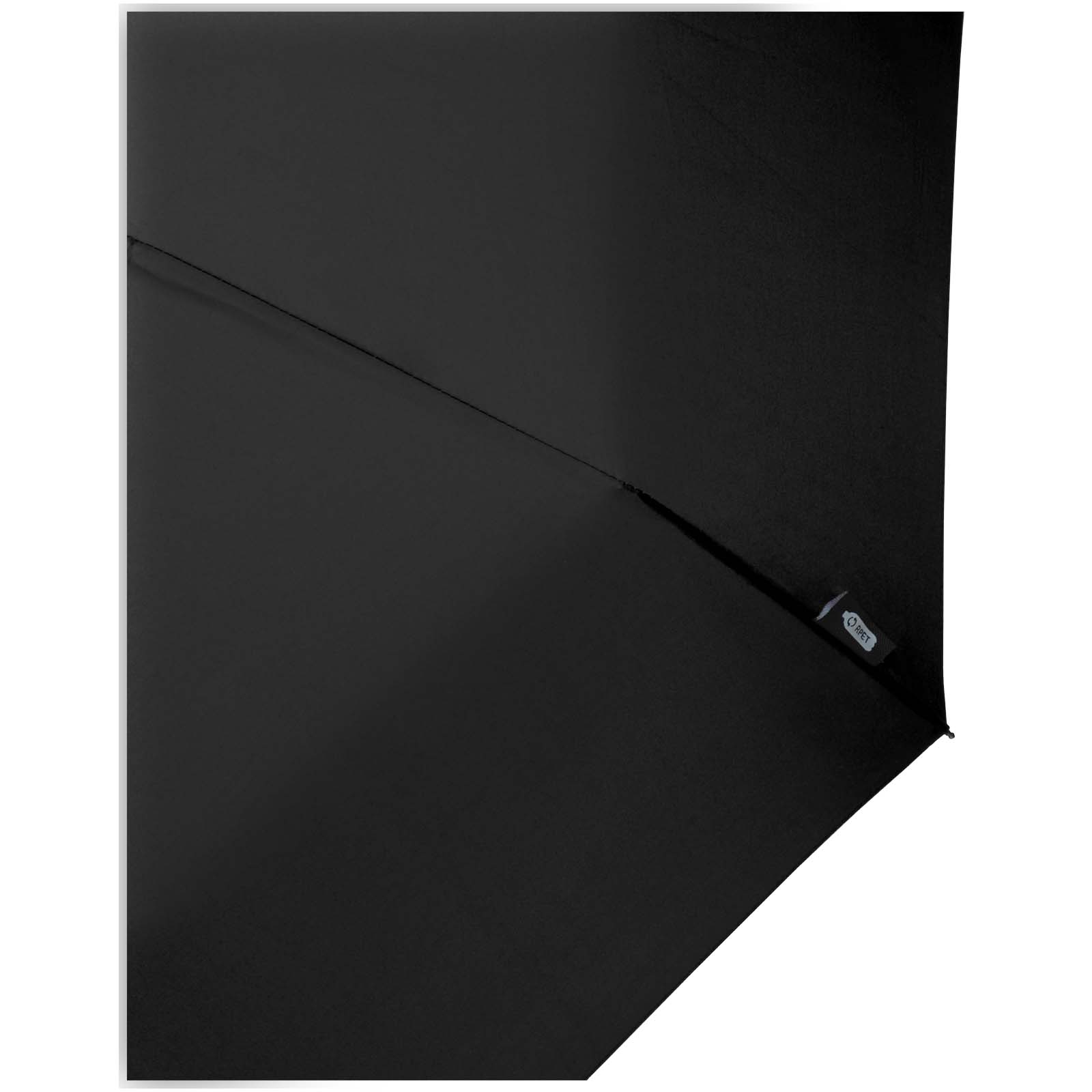 Dane 21" RPET Kompaktregenschirm schwarz