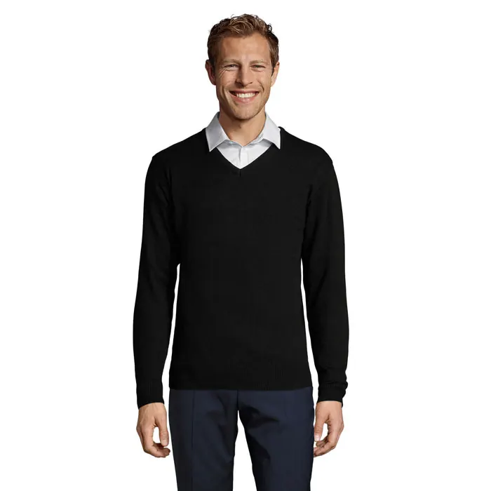 Herren-Pullover mit V-Ausschnitt Galaxy