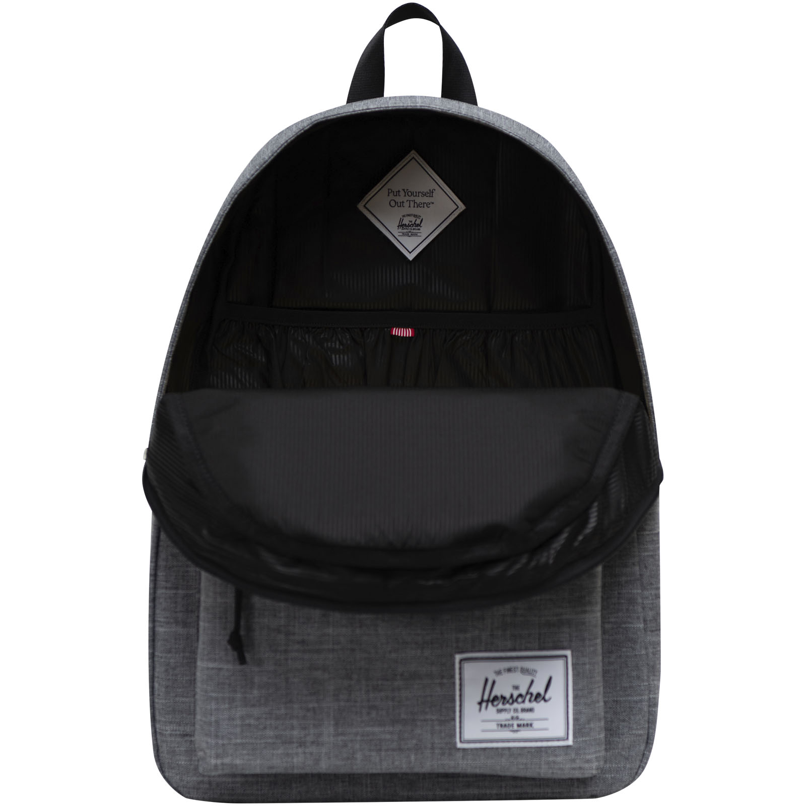 Herschel Classic™ recycelter Laptop-Rucksack 26 L heather grau