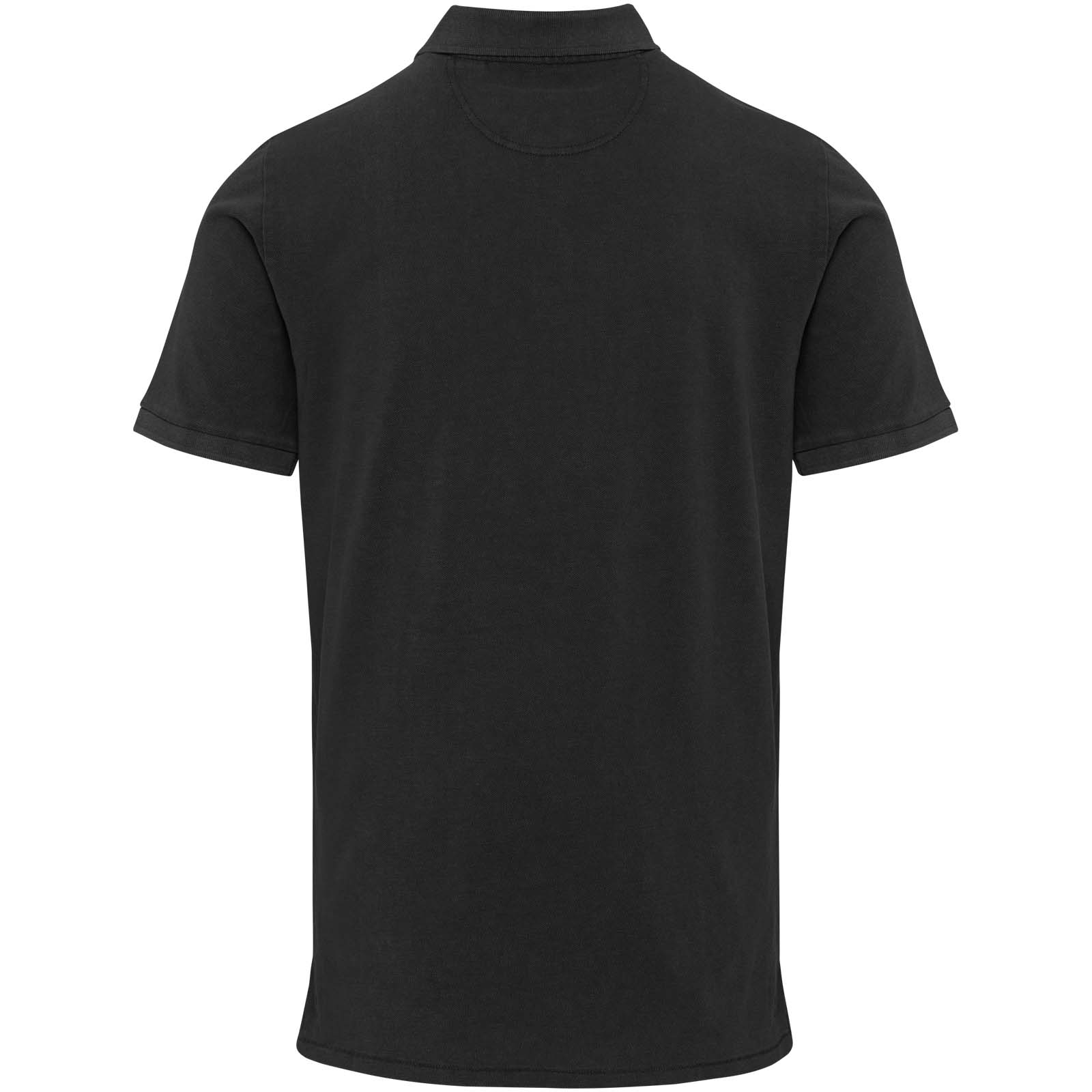Calgary Poloshirt für Herren im Washed Look, 200 g/m2 schwarz