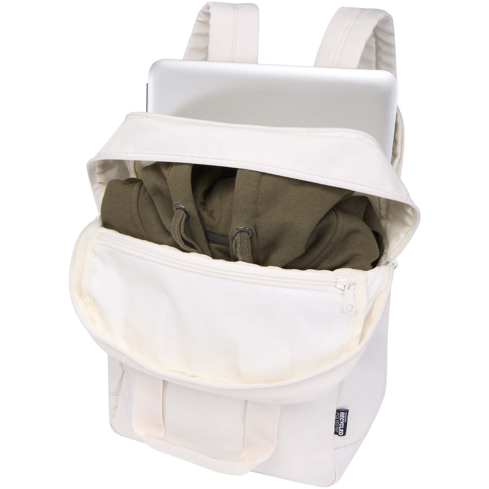 Trip 14" Aware™ Recycelter Laptop Rucksack 9 L offwhite