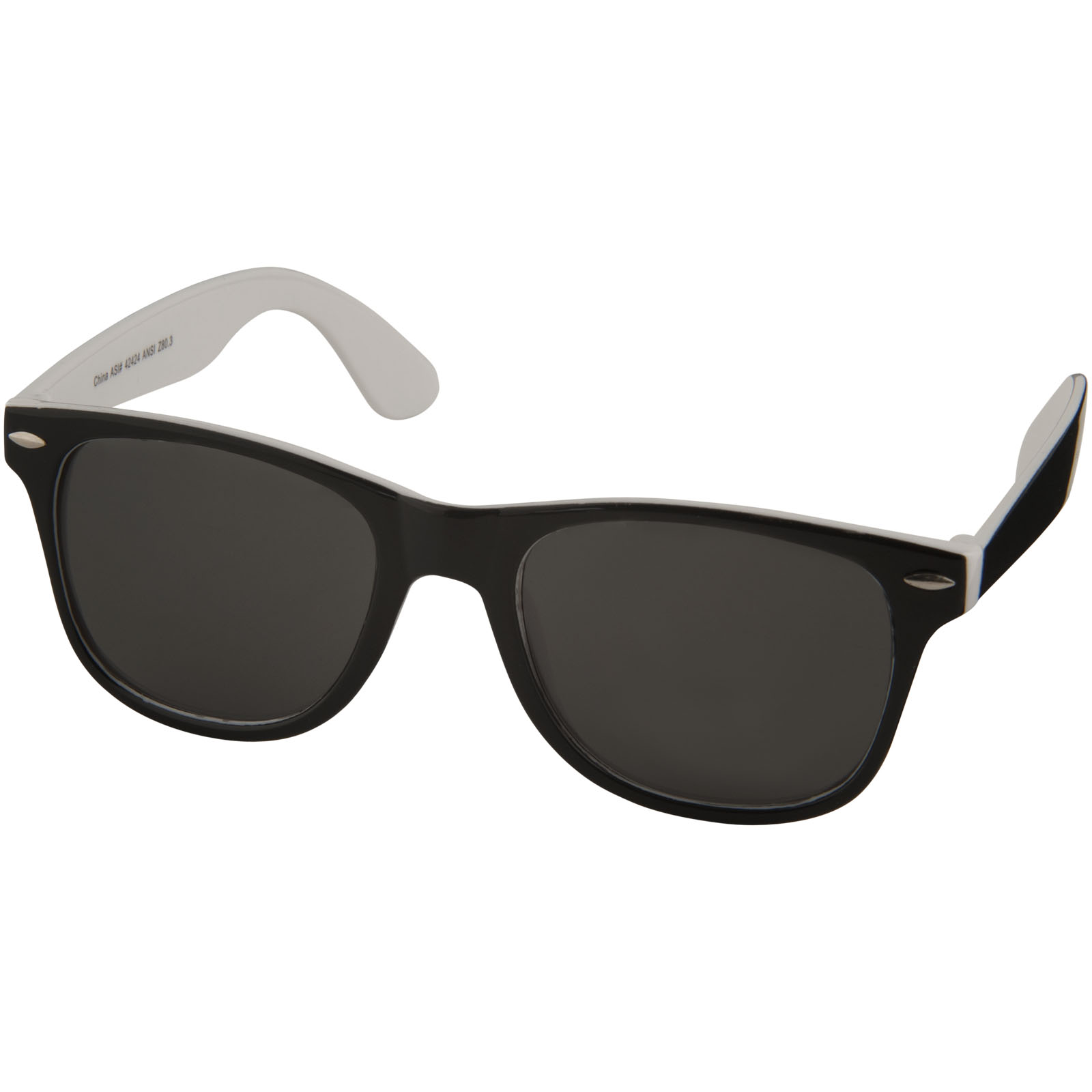 Sun Ray Sonnenbrille mit zweifarbigen Tönen weiss, schwarz