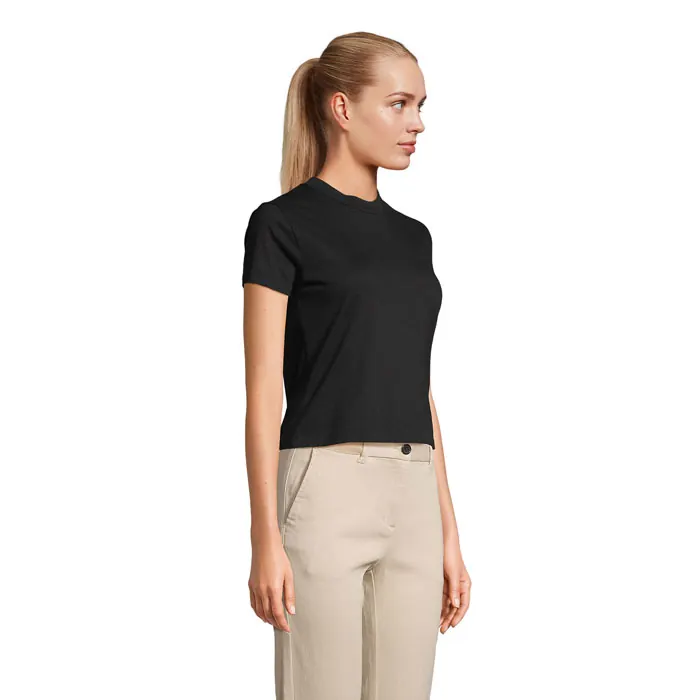 Damen-Crop-T-Shirt Lilia