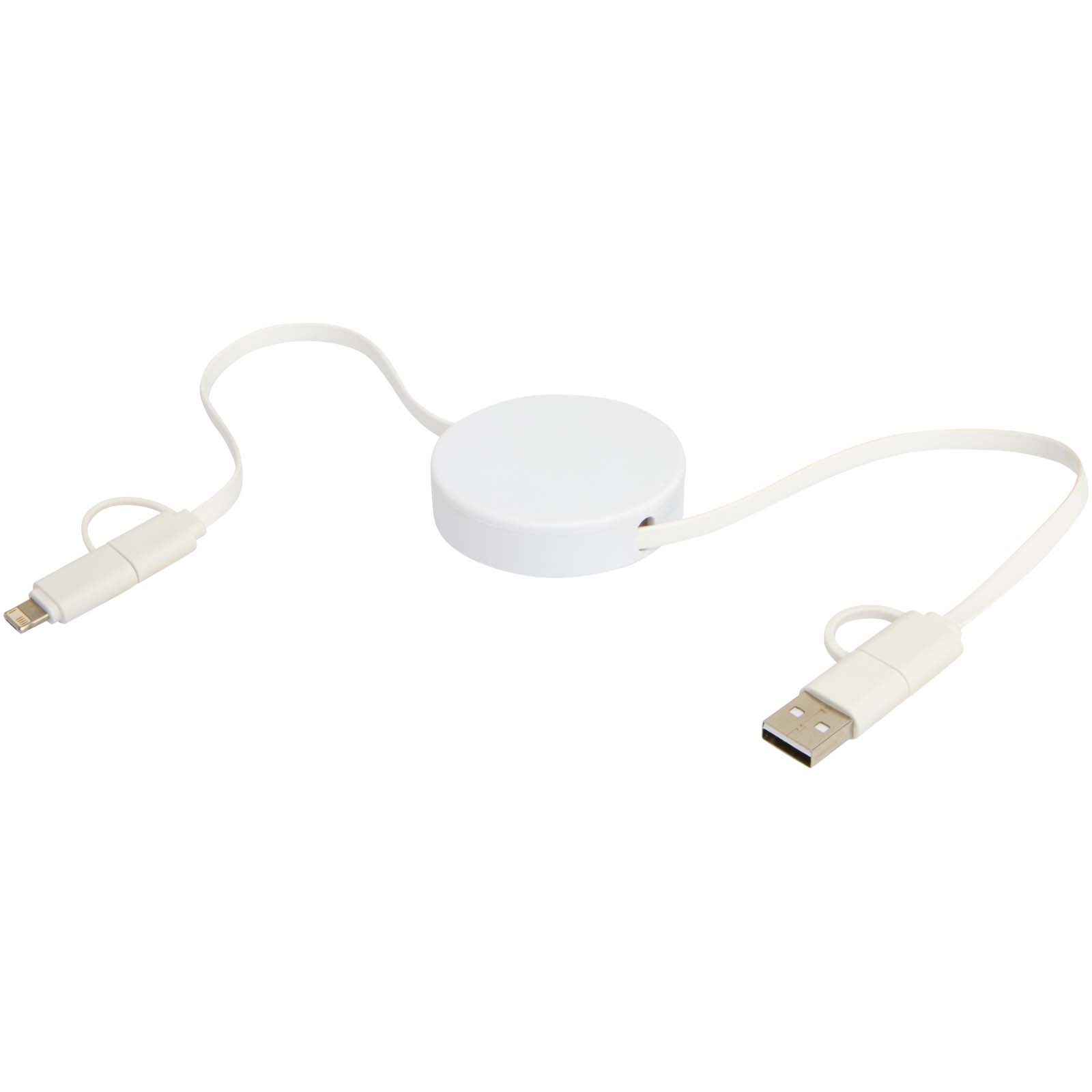 Citala 90 cm 5-in-1 Kabel aus recyceltem Kunststoff für Datenübertragung und 40W Schnellladung weiss