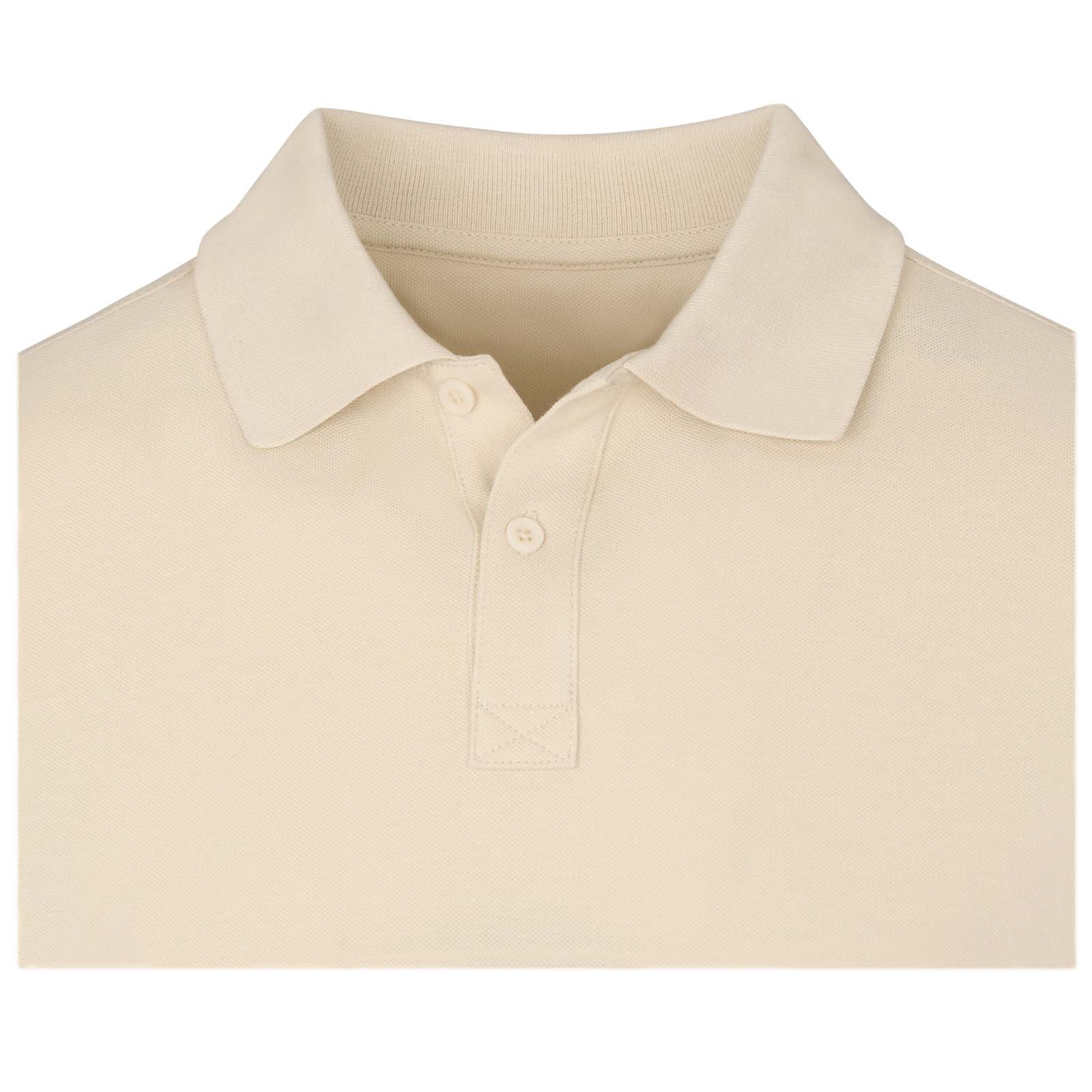 Calgary 180 g/m² Langarm Poloshirt für Herren sandstone