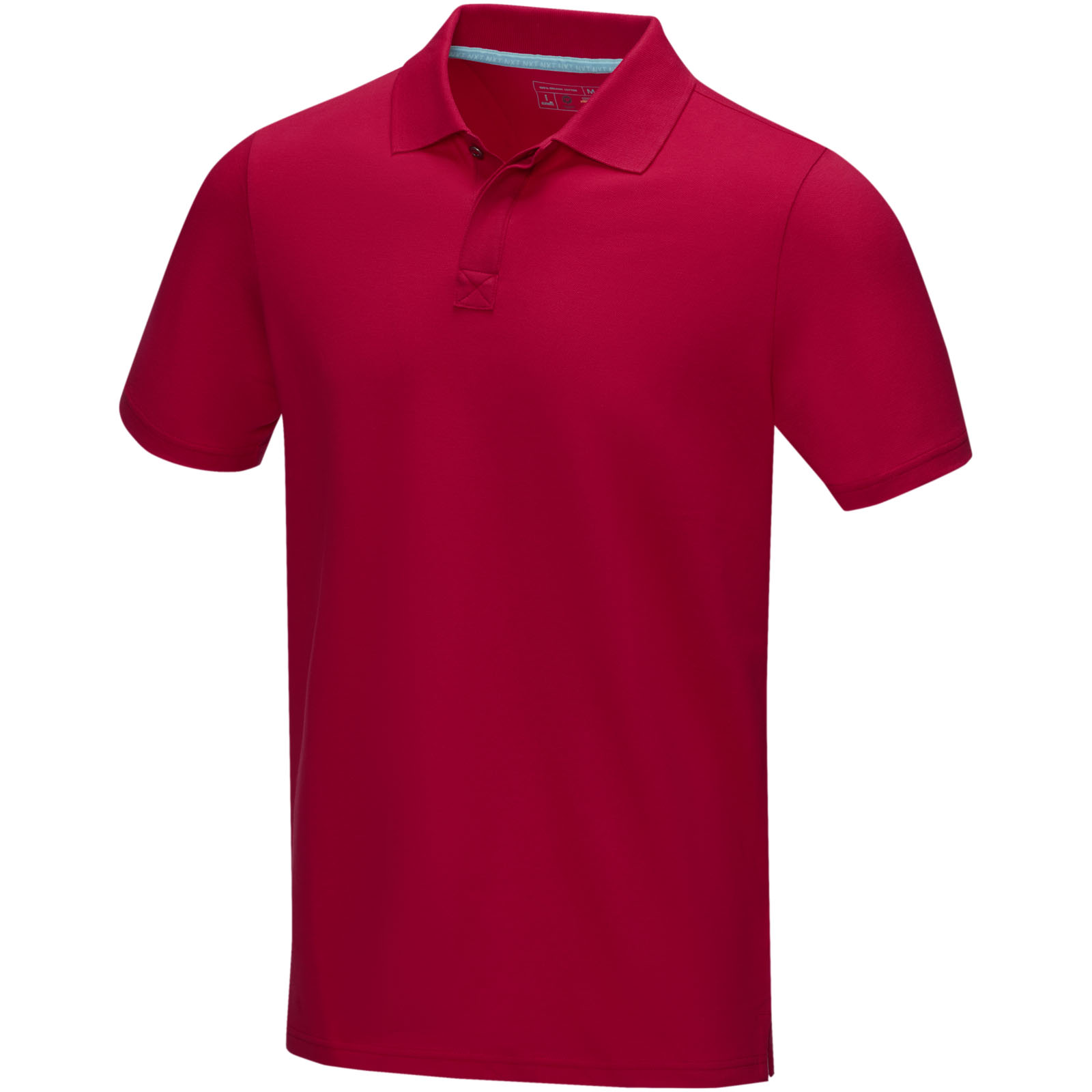 Graphite Poloshirt aus Bio-Baumwolle für Herren rot
