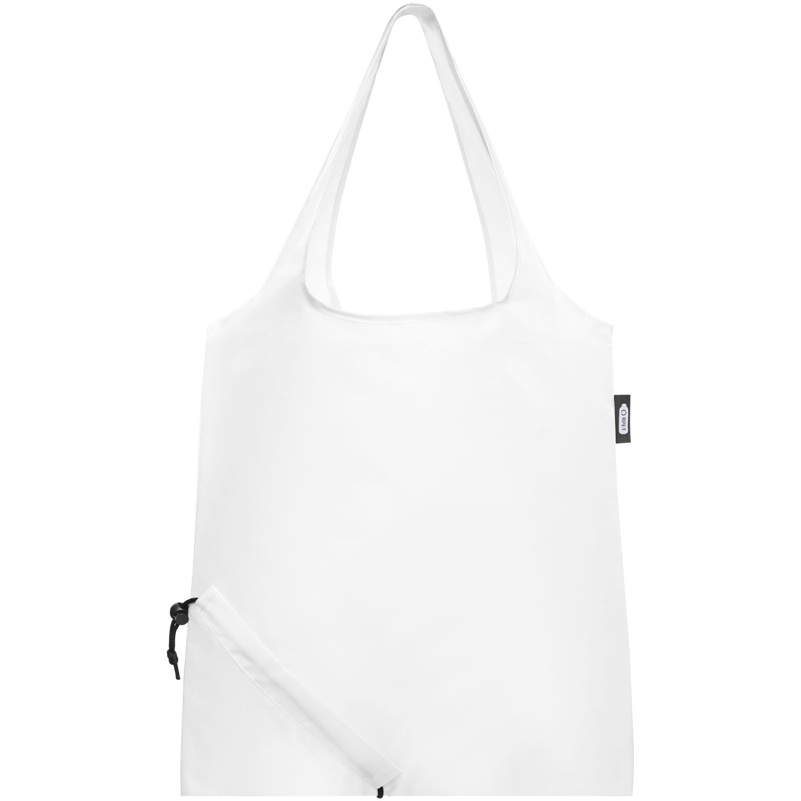 Sabia faltbare RPET Tragetasche 7L weiss