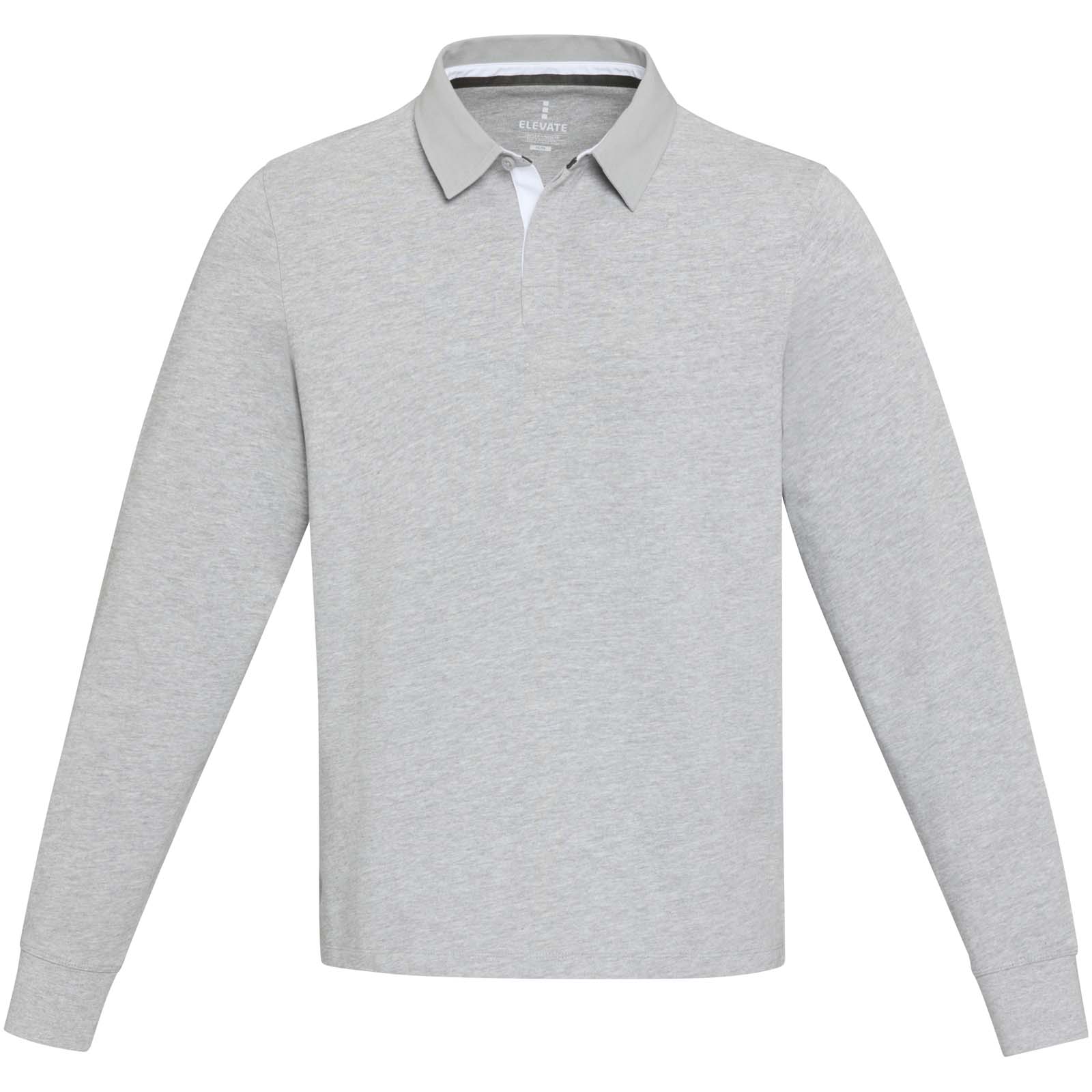 Clyde Rugby Polo Sweatshirt Unisex heather grau