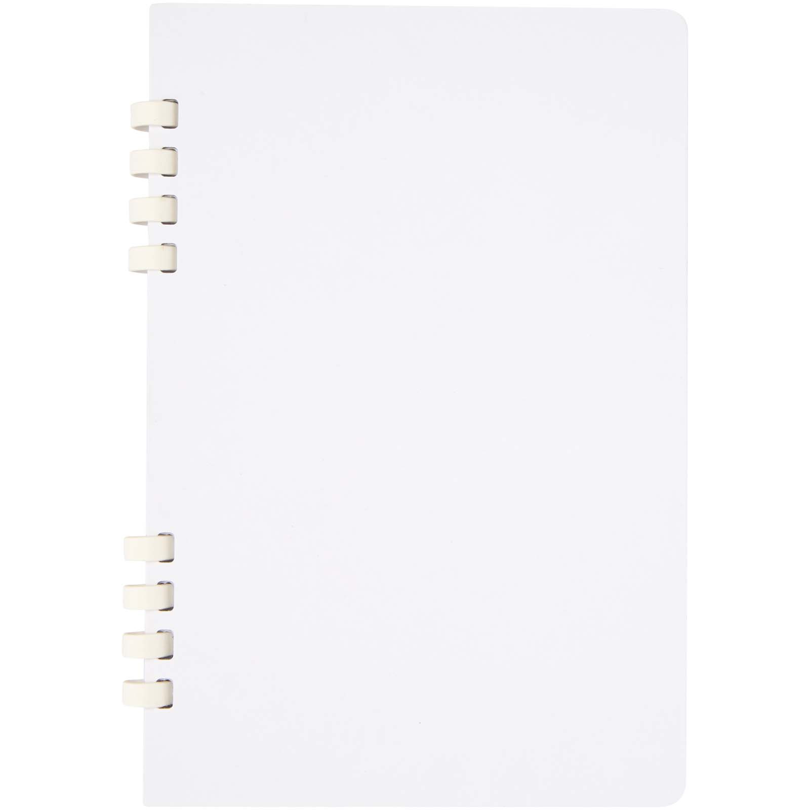 Fil A5 Hardcover RCS recyceltes Spiralnotizbuch weiss