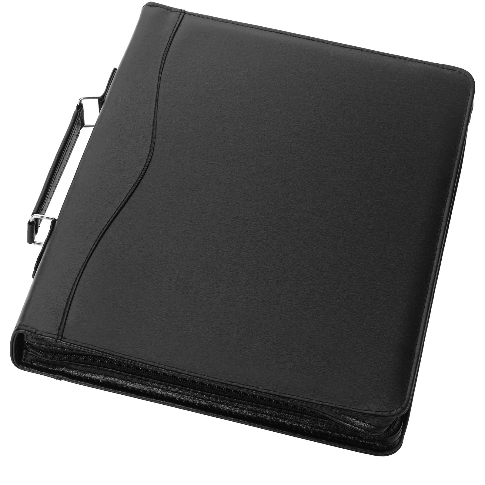 Ebony A4 Aktenmappe schwarz