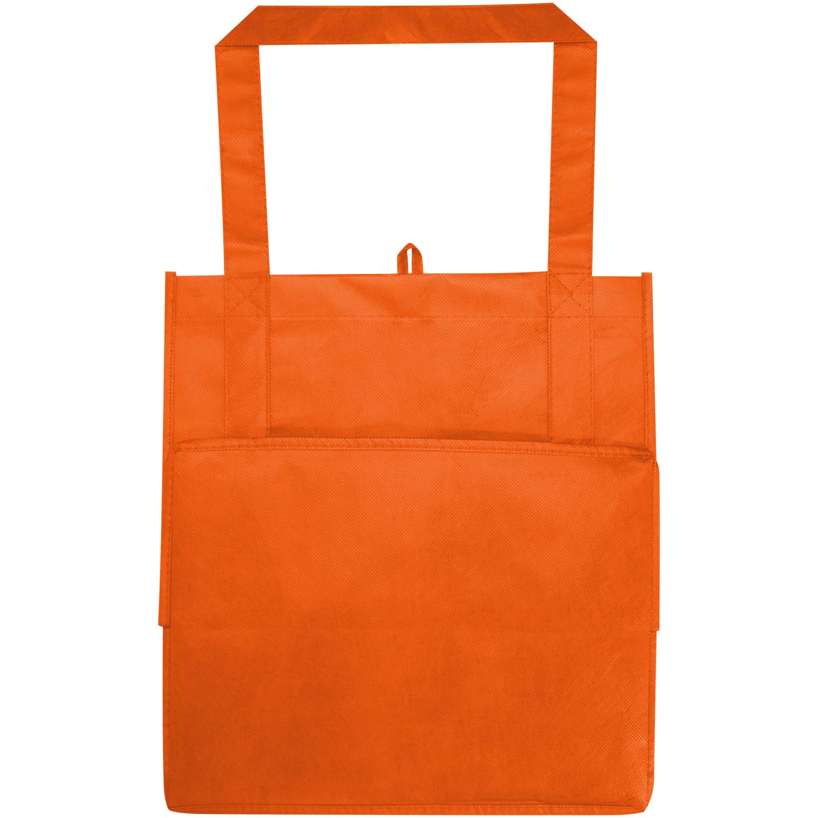 Liberty Tragetasche mit hartem Boden aus recyceltem GRS Non Woven 6 L orange