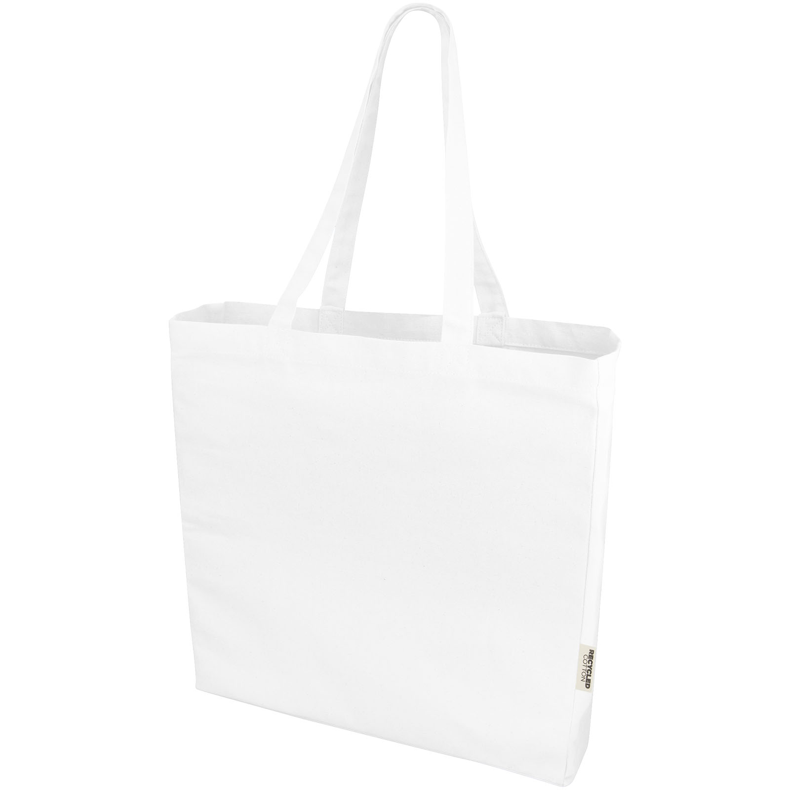Odessa 220 g/m² GRS recycelte Baumwoll Tragetasche 13L weiss