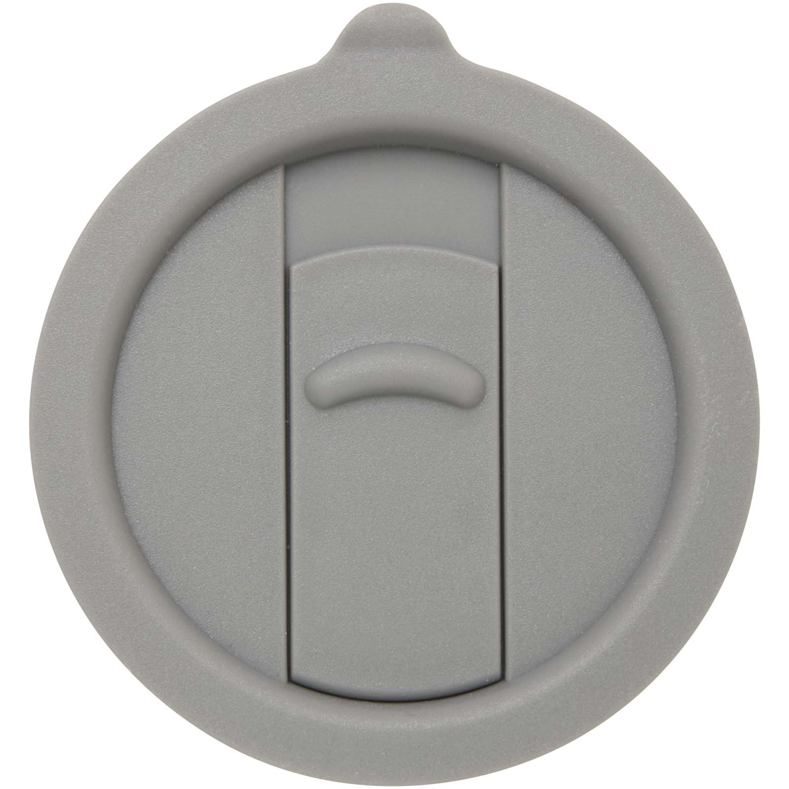 Carter 450 ml Keramiktasse mit Kunststoffdeckel grau