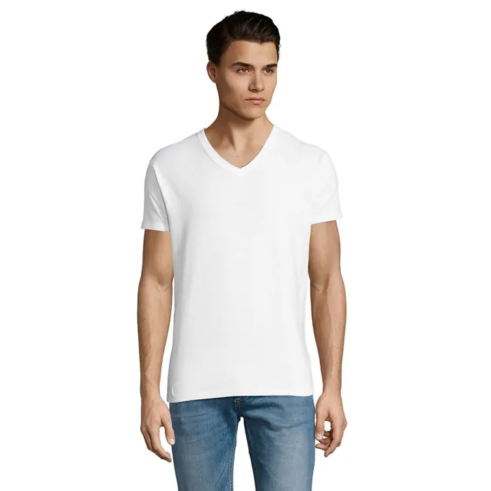 Herren-T-Shirt mit V-Ausschnitt 190 Imperial