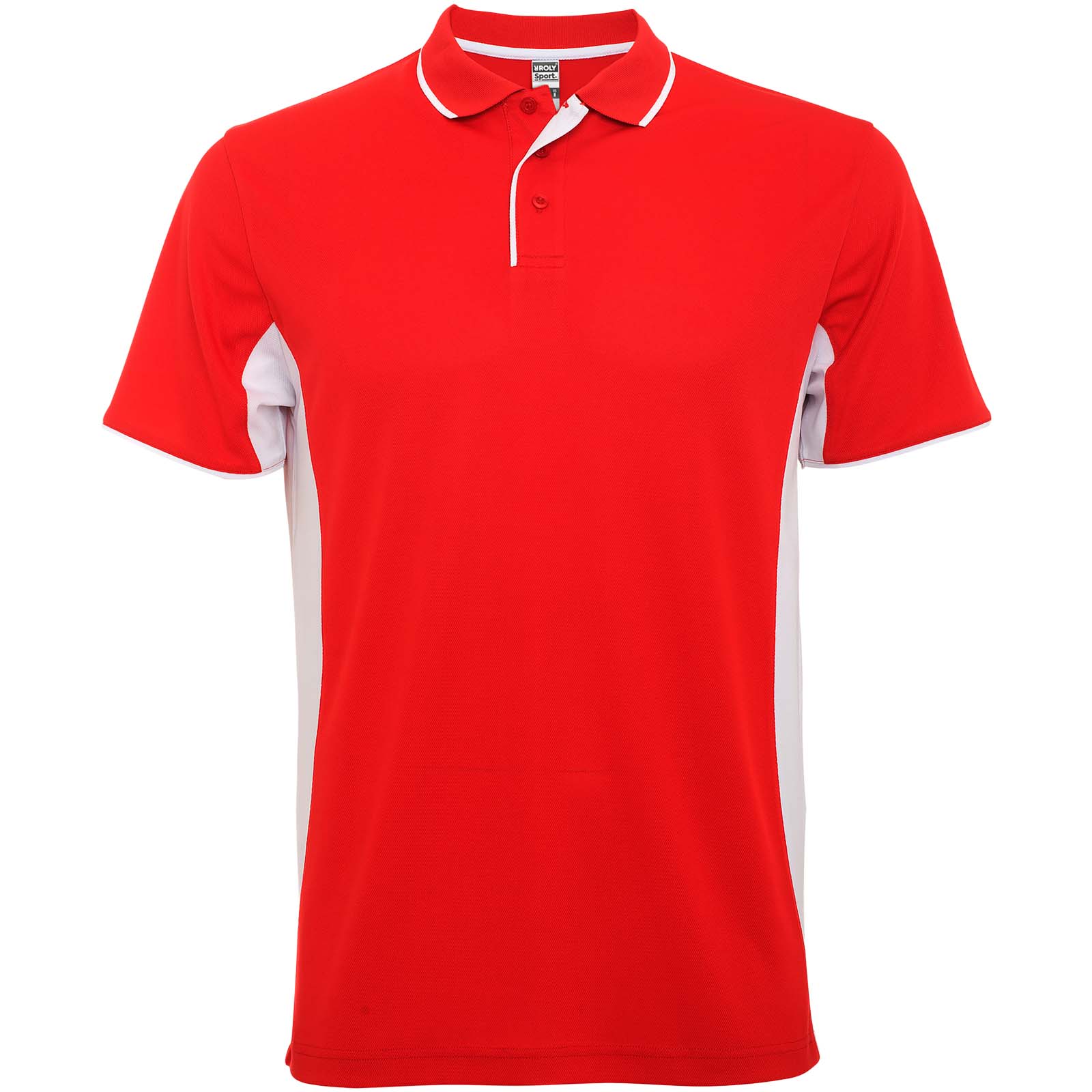 Montmelo 150 g/m² Sport Poloshirt Unisex rot, weiss