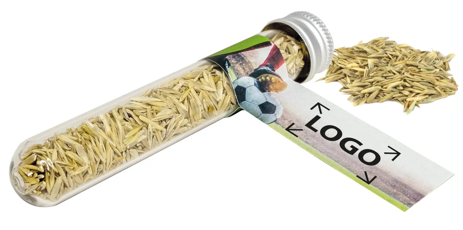 Reagenzglas Sportplatz