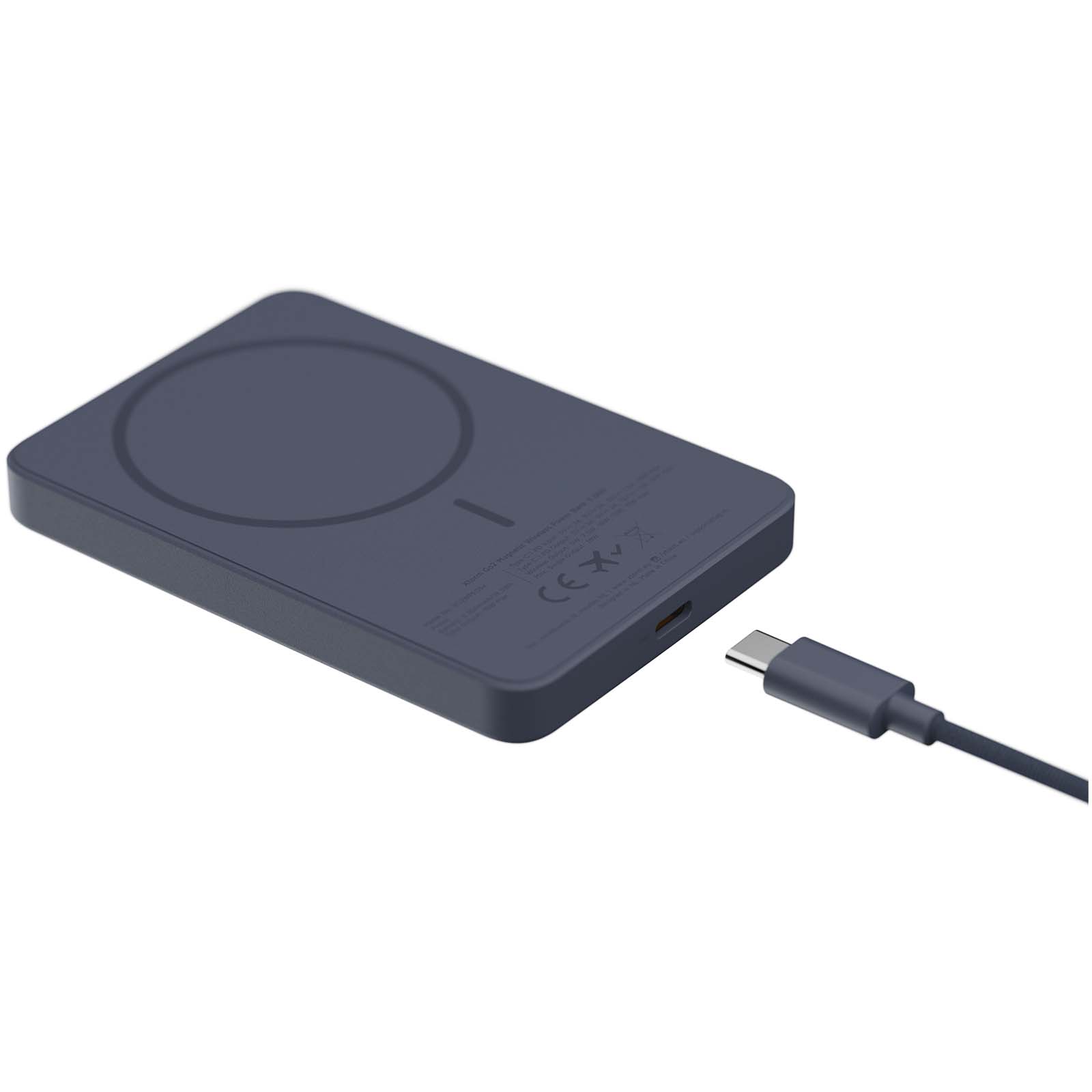 Xtorm Go2 15 W, 5000 mAh kabellose Powerbank mittelblau