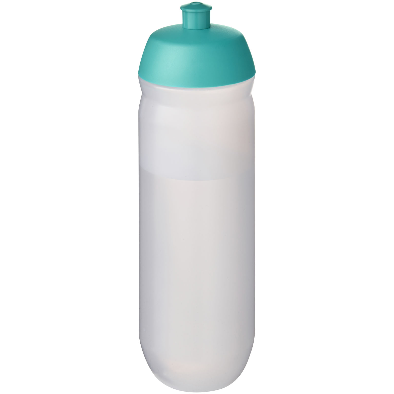 HydroFlex™ Clear 750 ml Squeezy Sportflasche aquablau, klar mattiert