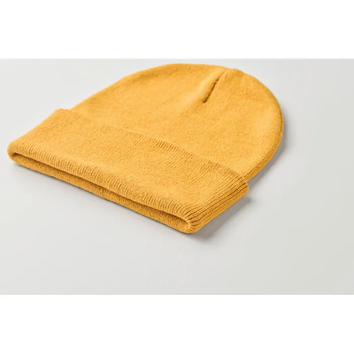 Beanie mit Bündchen