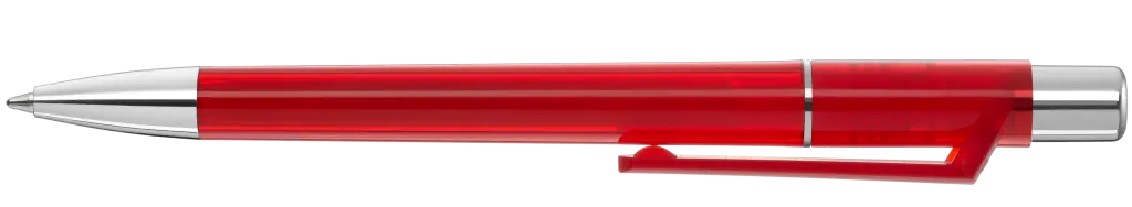 PEPP transparent SI Druckkugelschreiber