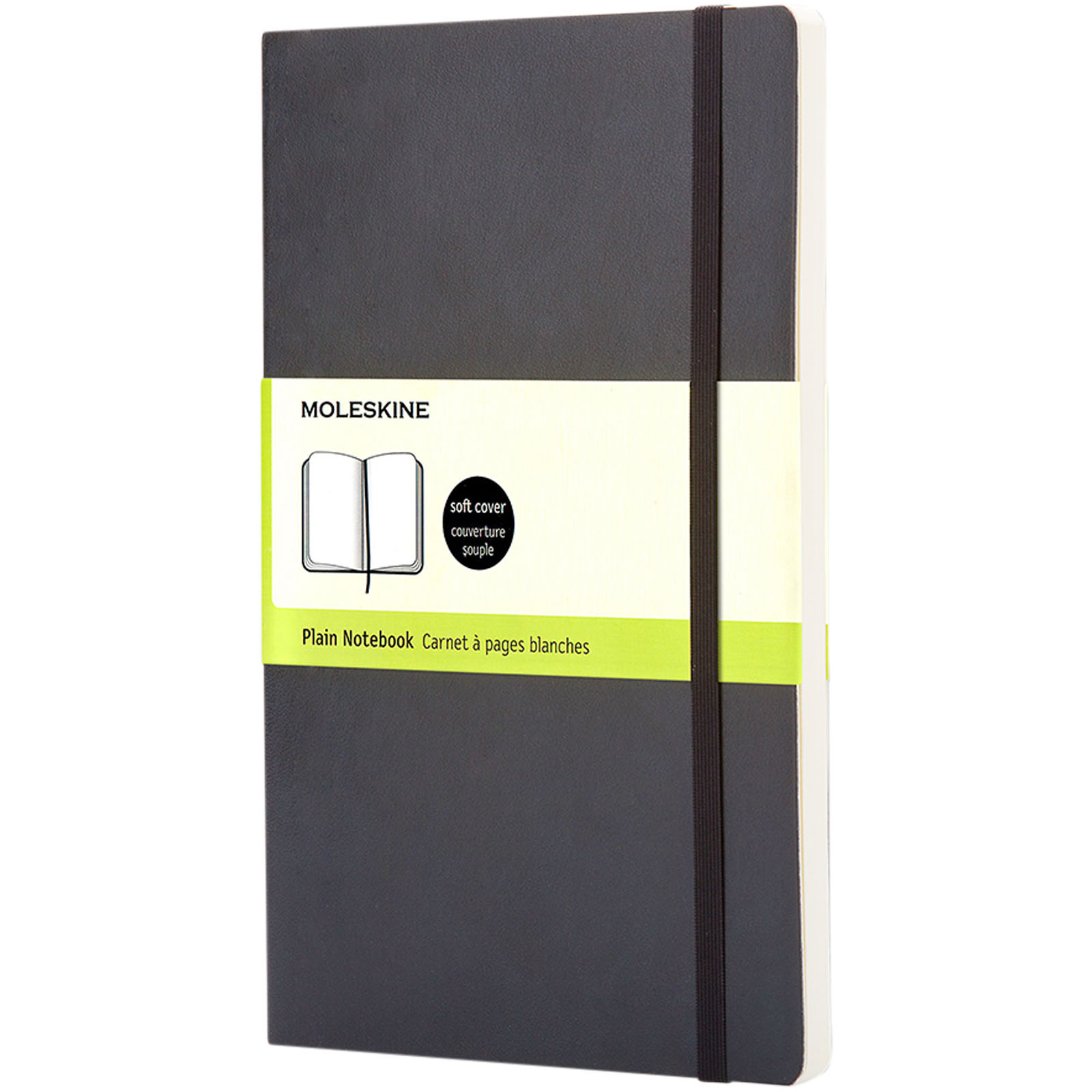 Classic Softcover Notizbuch Taschenformat – blanko schwarz