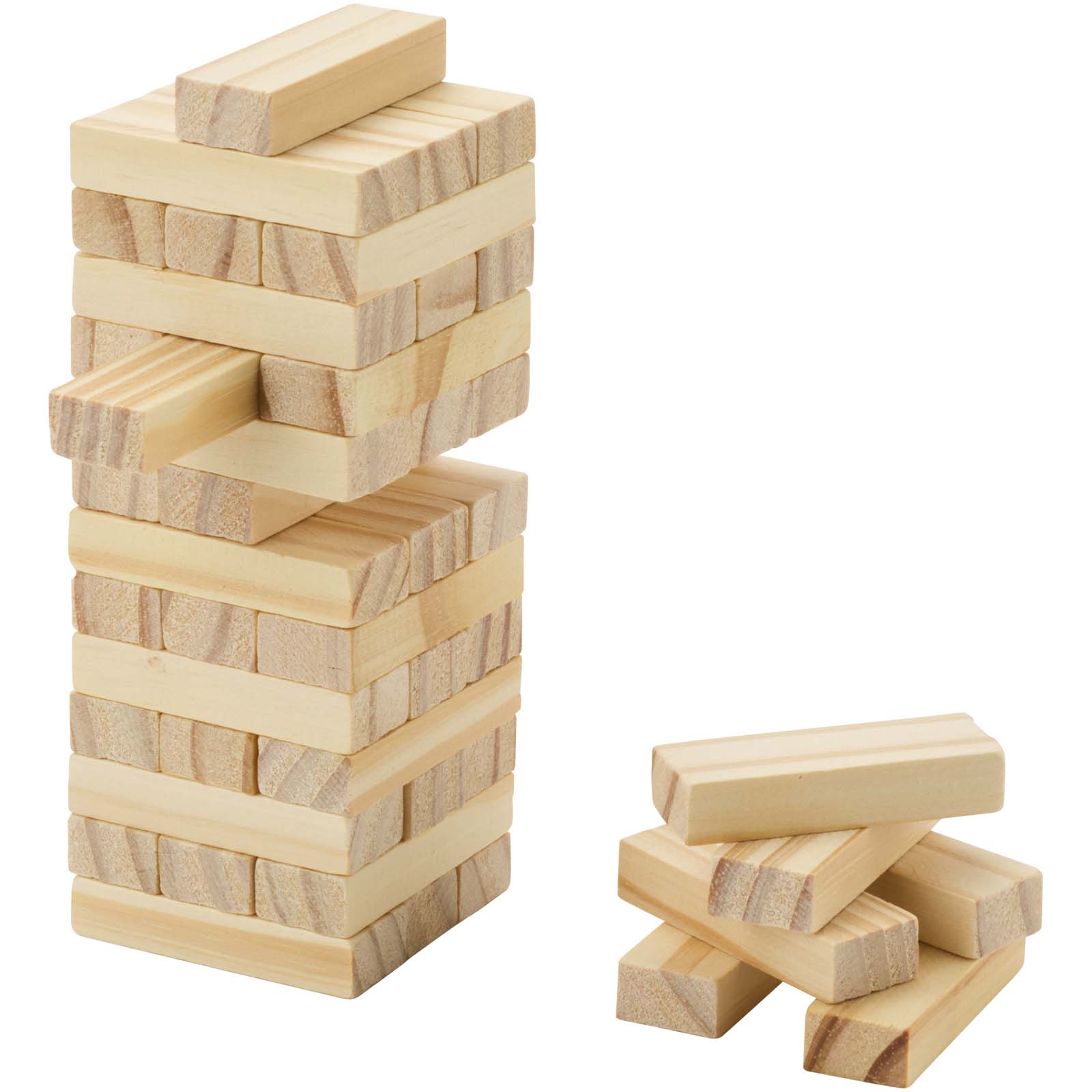 Jumble Wackelturm aus Holz natur