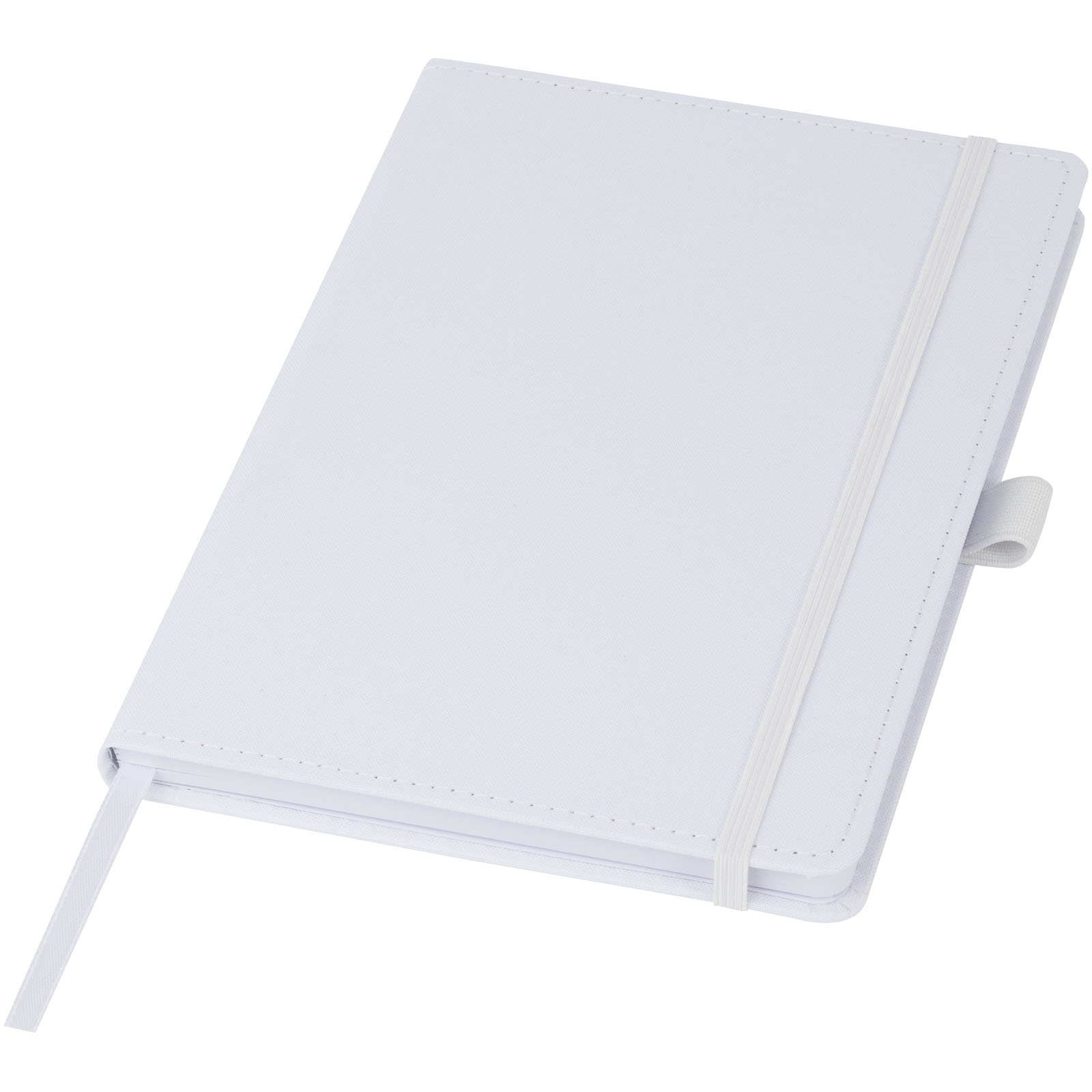 Thalaasa Hardcover Notizbuch aus Ozean Kunststoff weiss