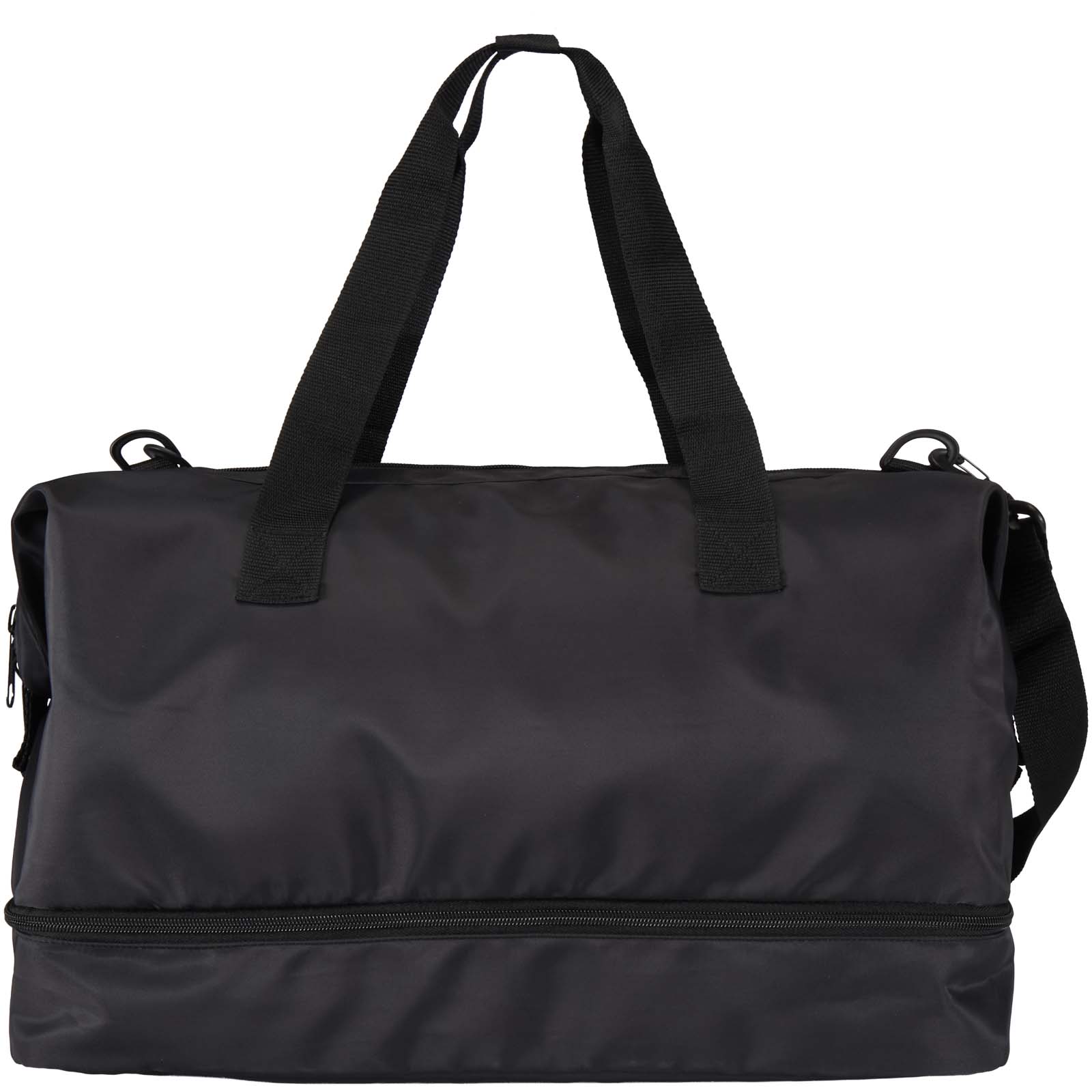 Trip Aware™ recycelte Reisetasche 42L schwarz