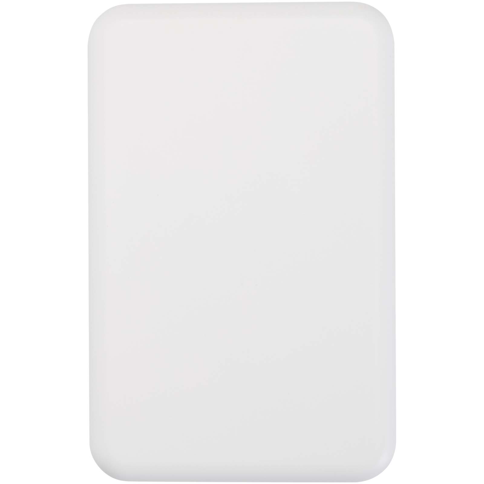 Acrab 15 W 10.000 mAh magnetische kabellose Powerbank mit 20 W PD aus recyceltem Kunststoff weiss