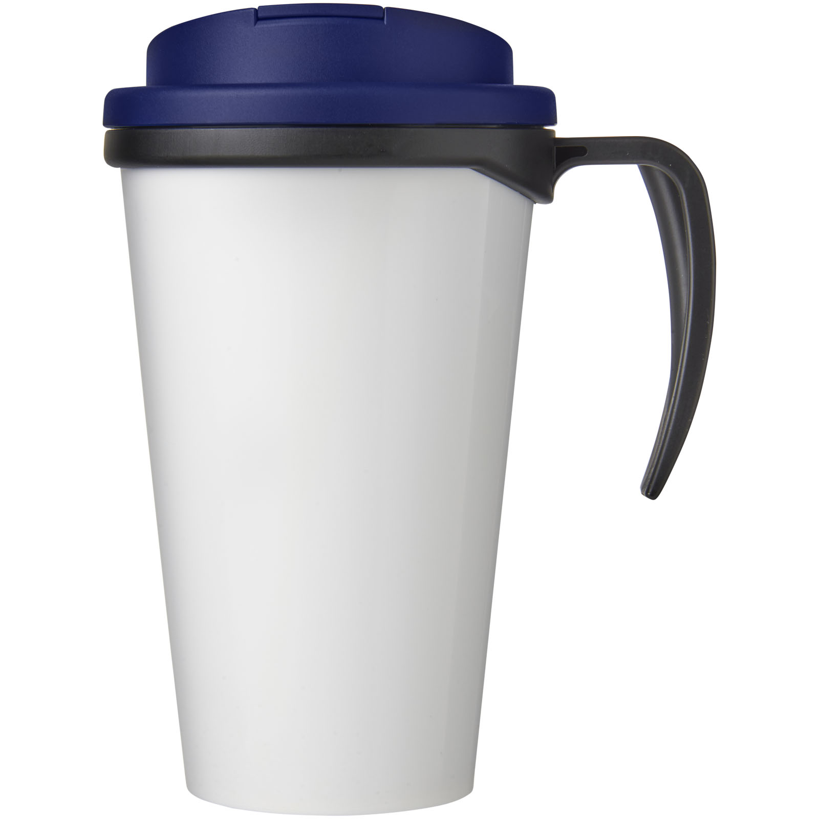 Brite-Ameriano® Grande 350 ml Isolierbecher mit auslaufsicherem Schraubverschluss schwarz, blau