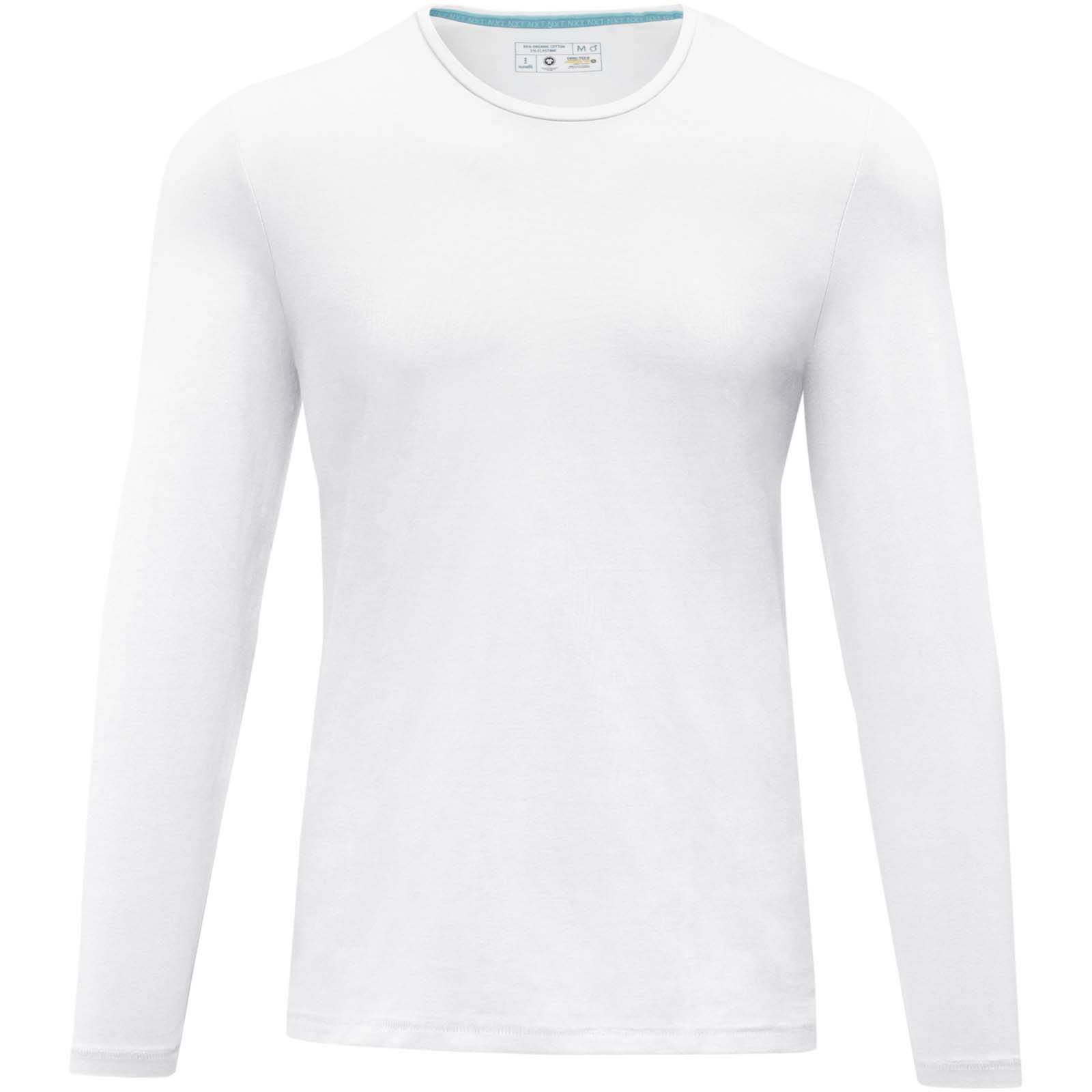 Ponoka Langarmshirt für Herren weiss