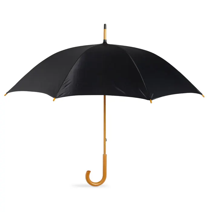 Regenschirm mit Holzgriff